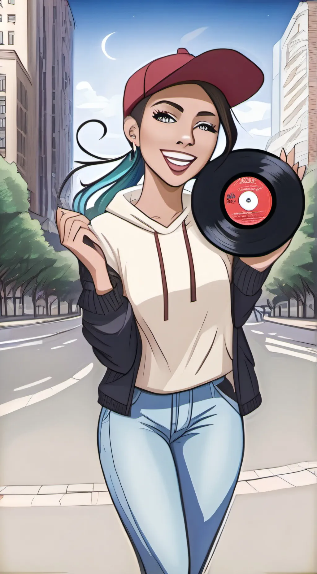 ai character: dasy background