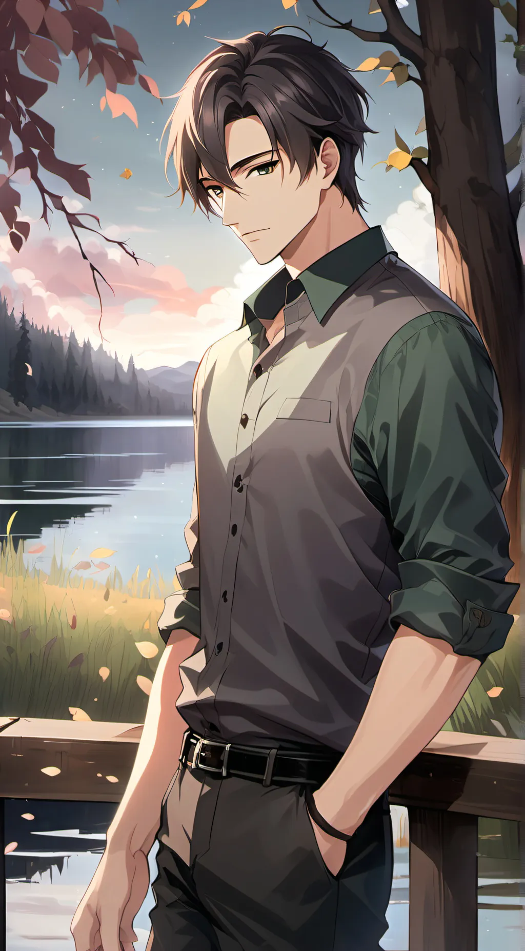 ai character: Lorenzo Ricci background