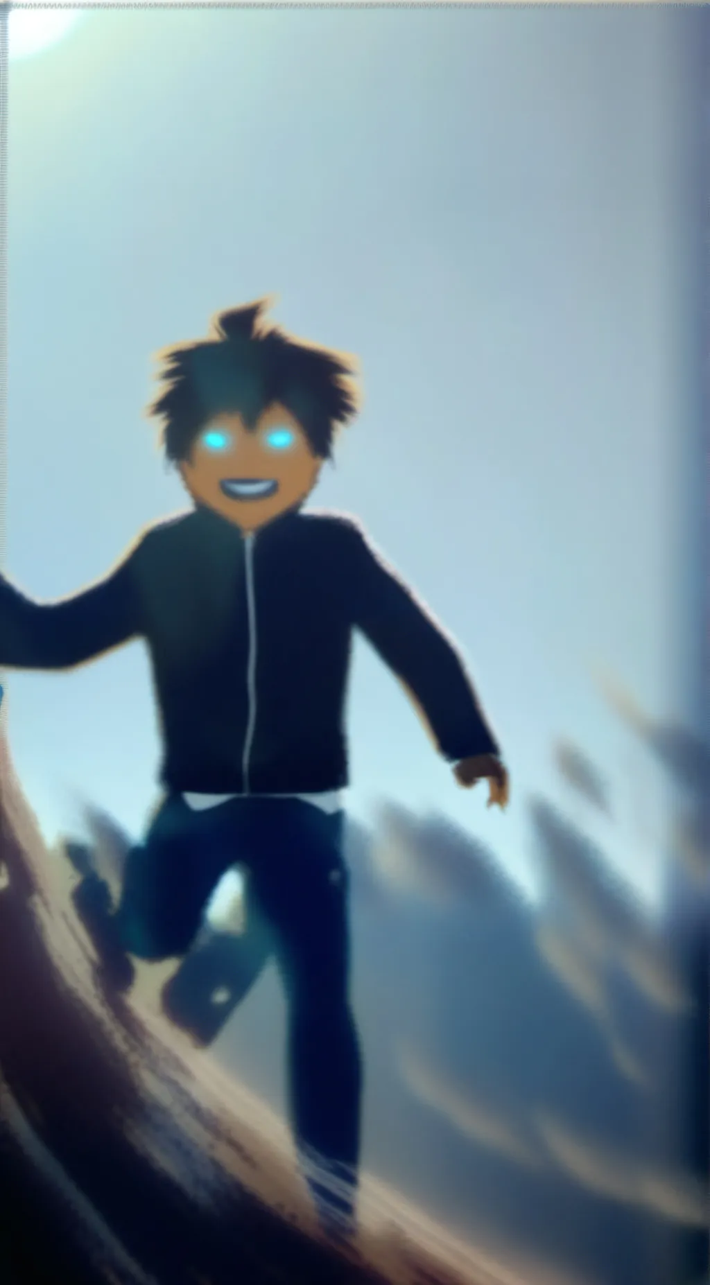 ai character: slender background