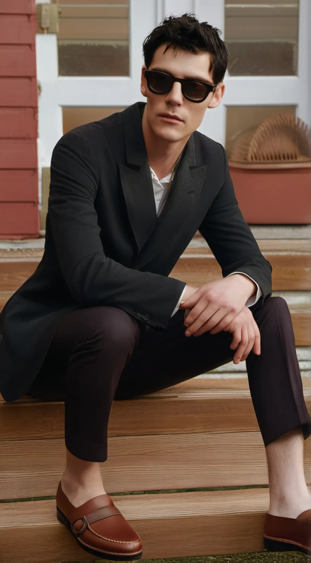 ai character: DONT TOUCH MY CLOG background