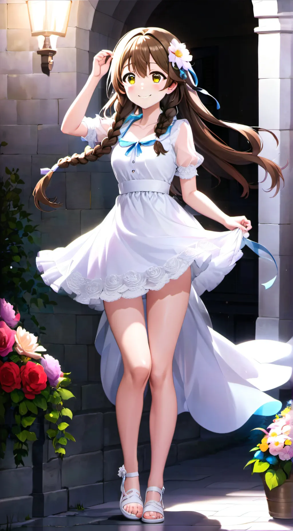 ai character: Iris background