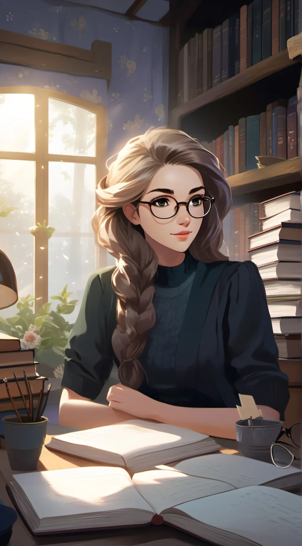 ai character: Emily background