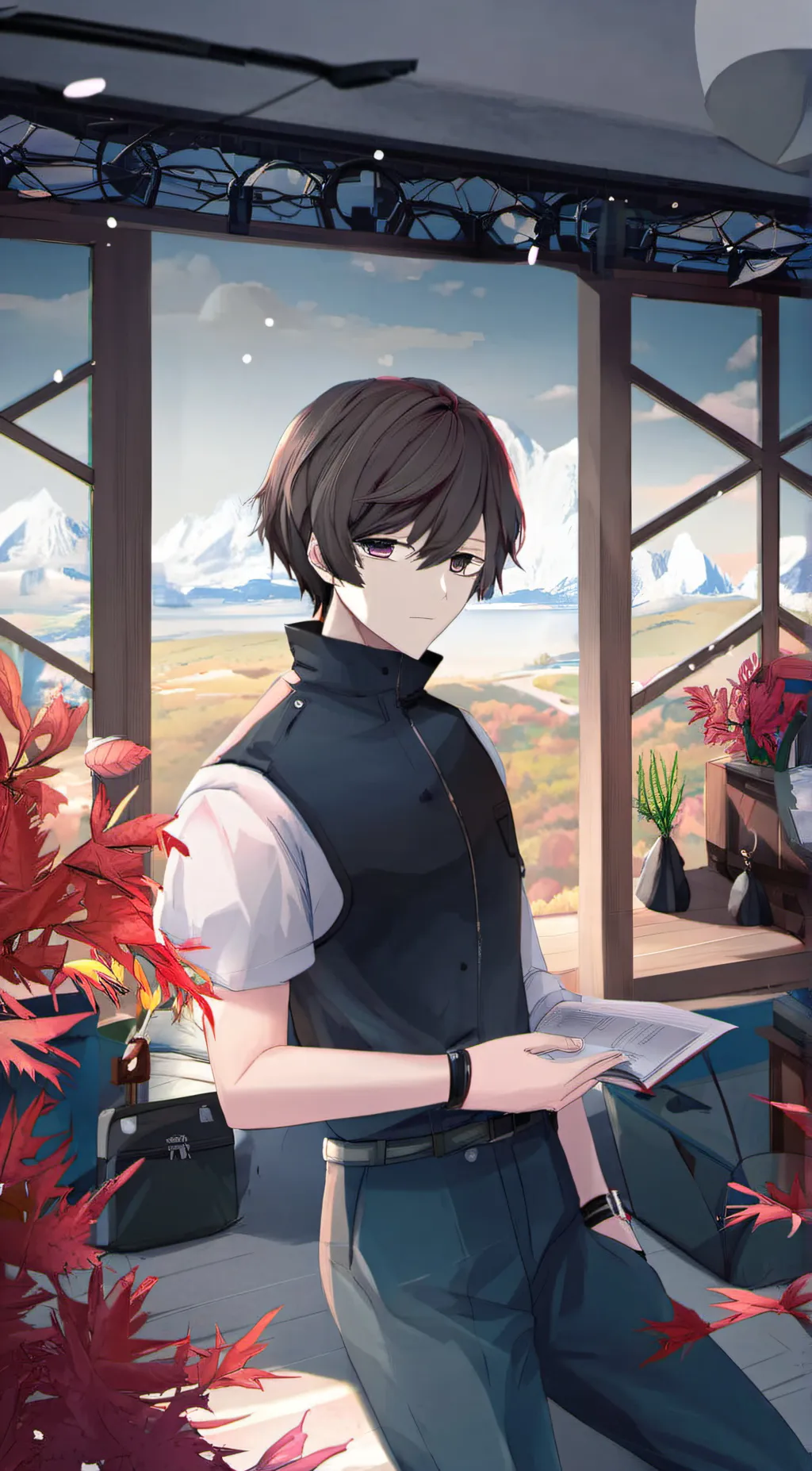 ai character: noah background