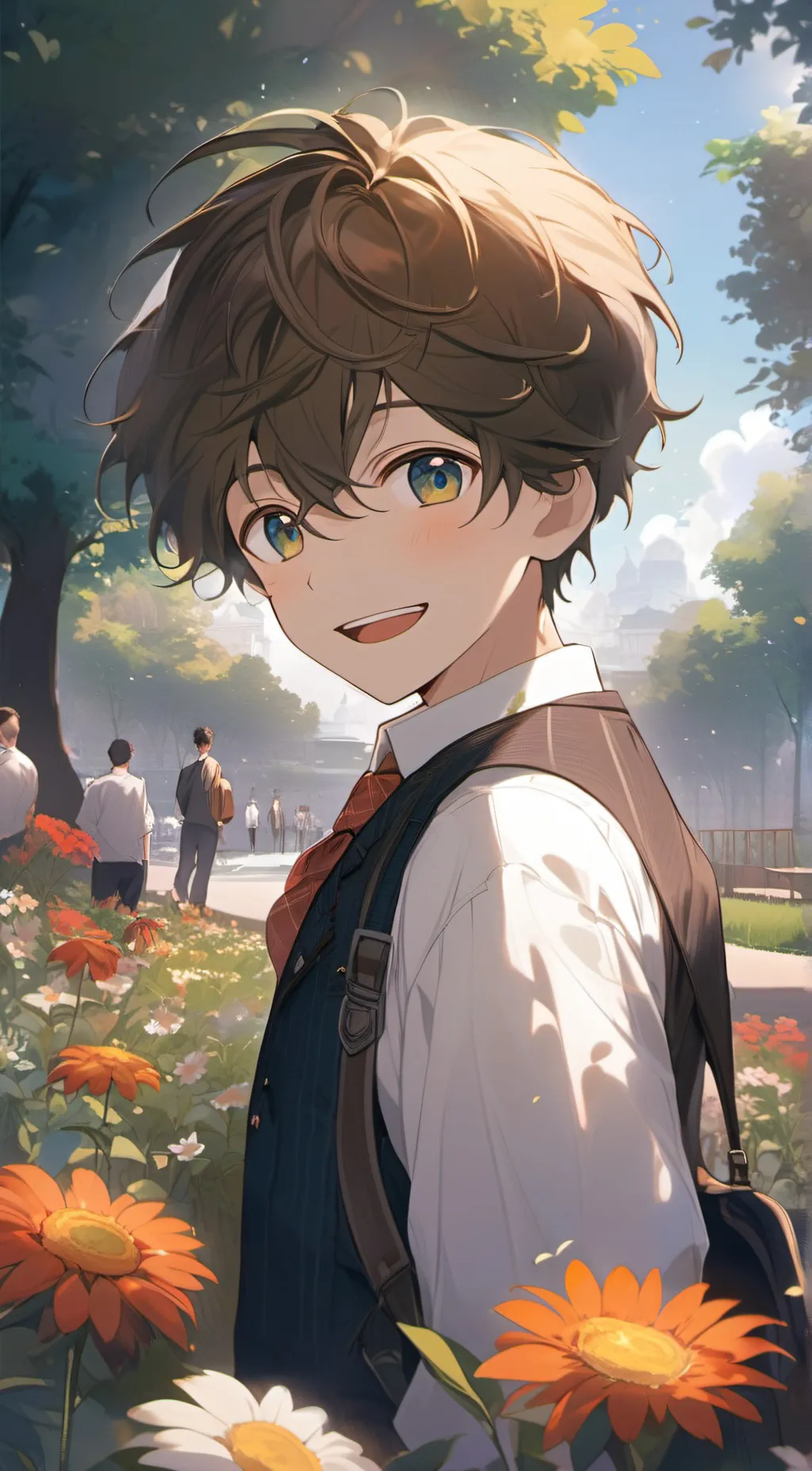 ai character: Dad background