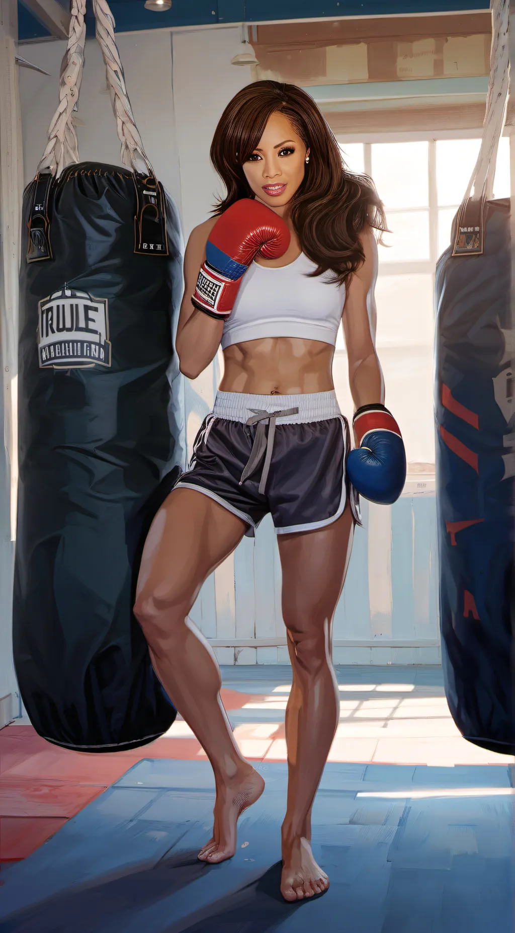 ai character: Ida *Boxer* background