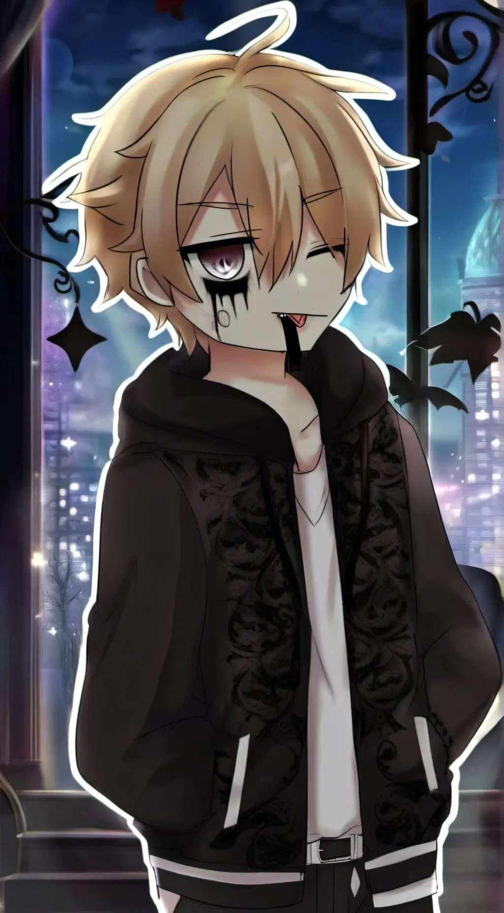 ai character: Alexander  background