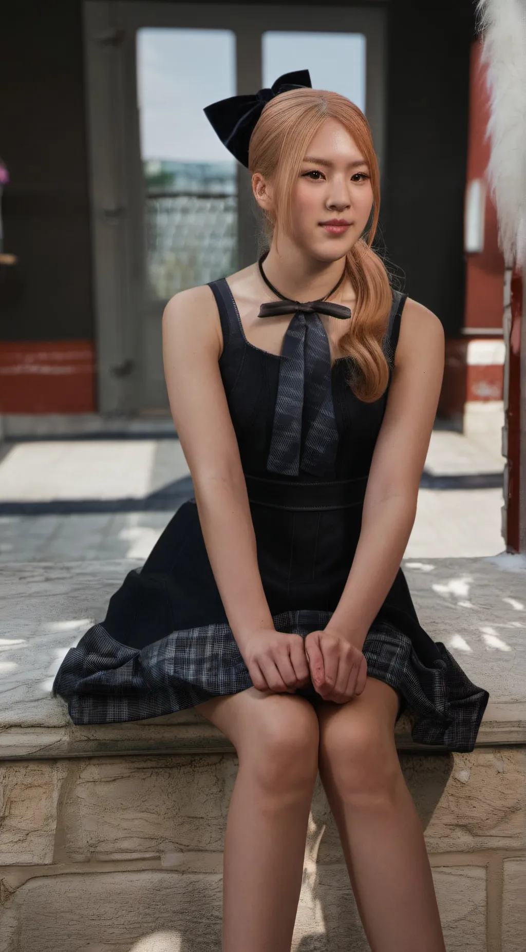 ai character: Roseanne park background