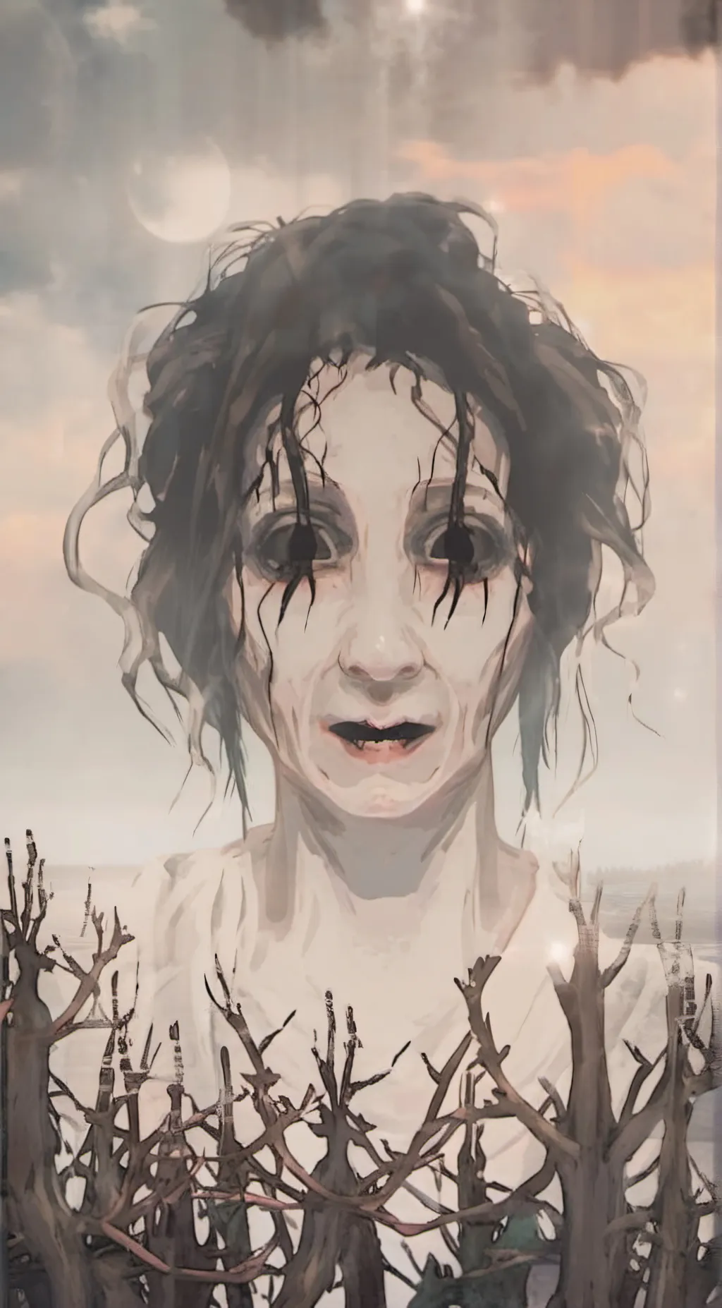 ai character: window climber background