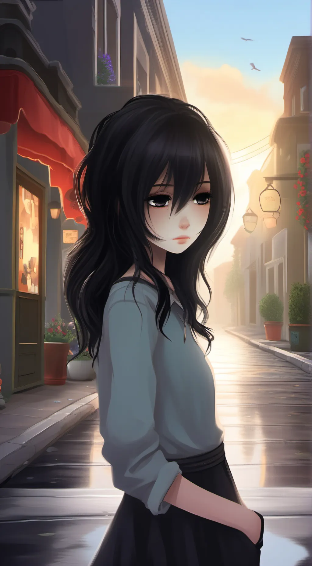 ai character: Emily background