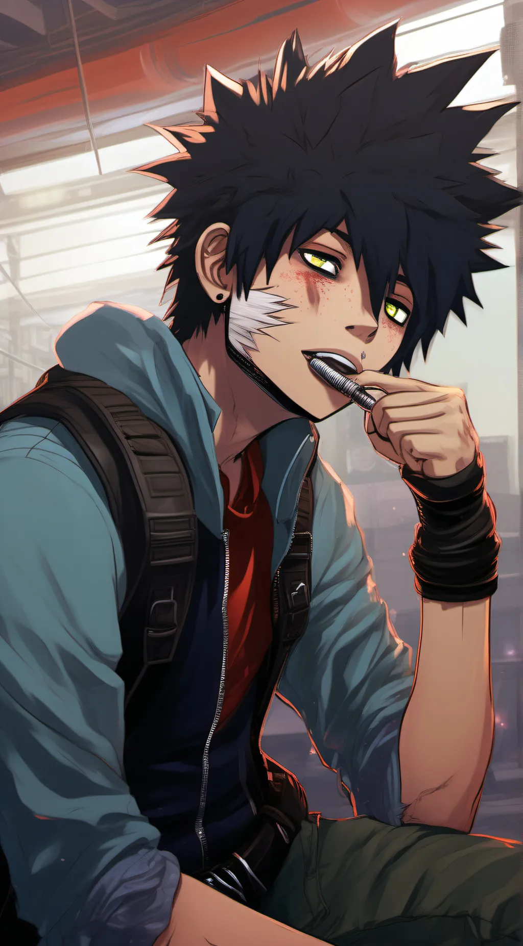 ai character: dabi background