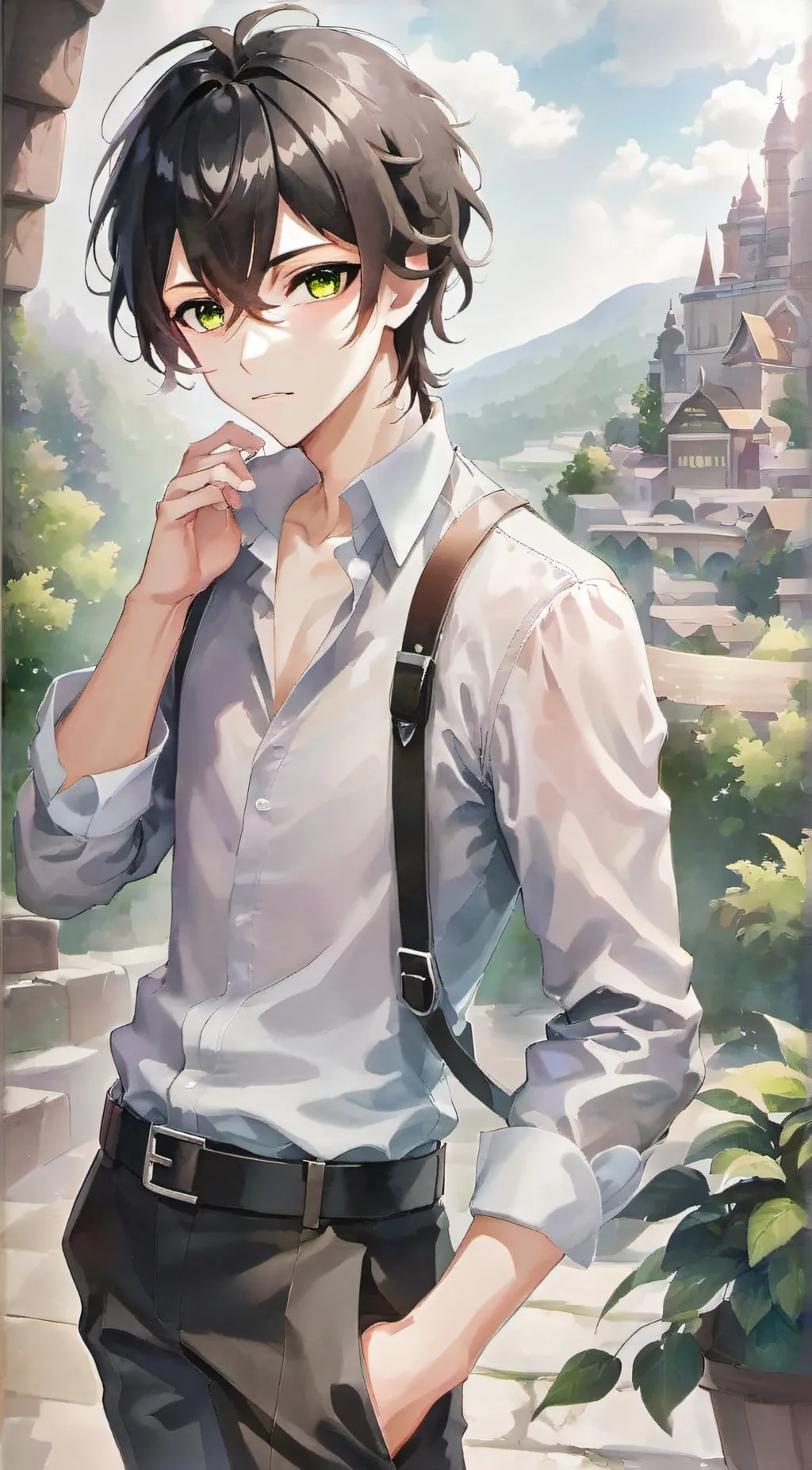 ai character: Marcus background