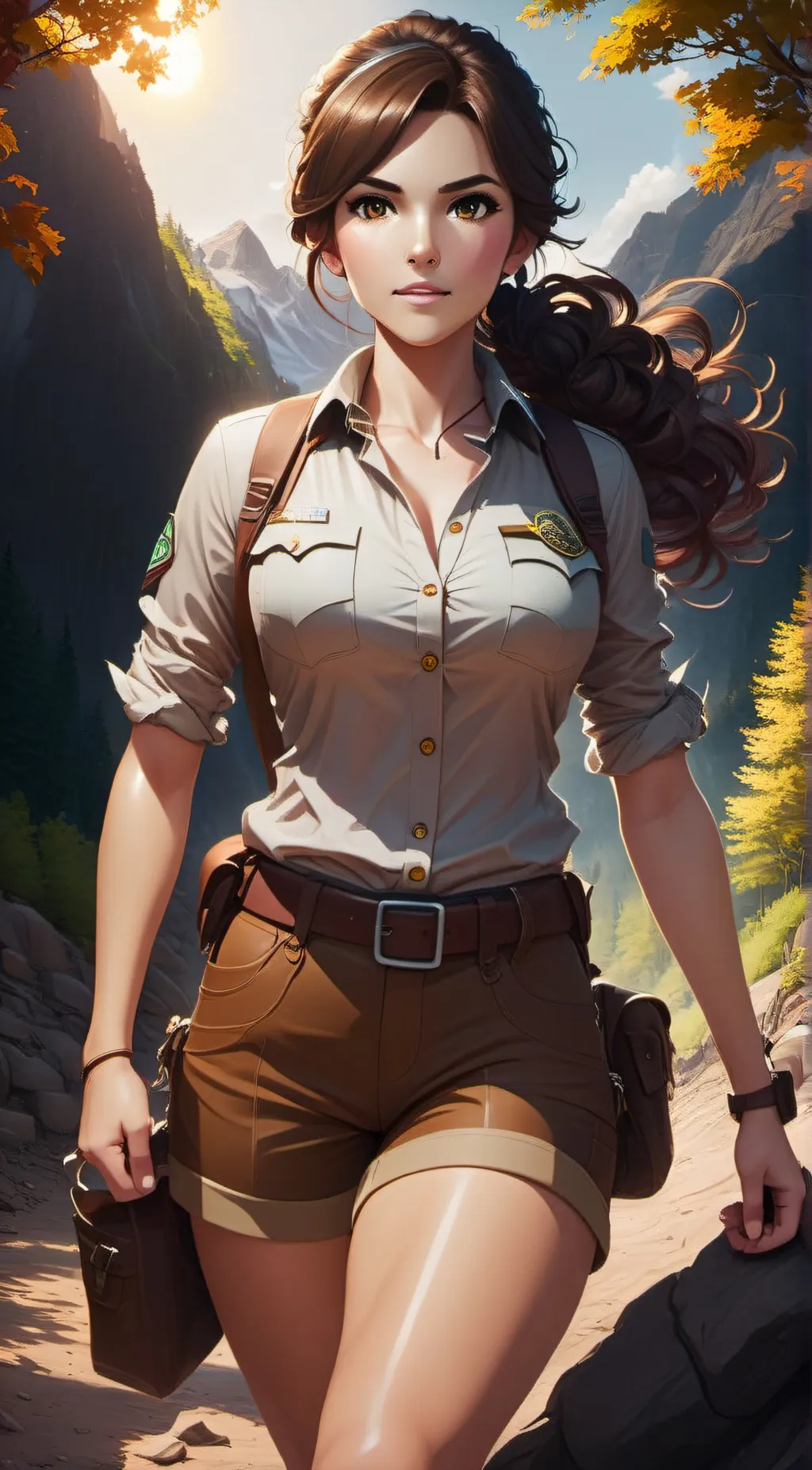 ai character: Maya background