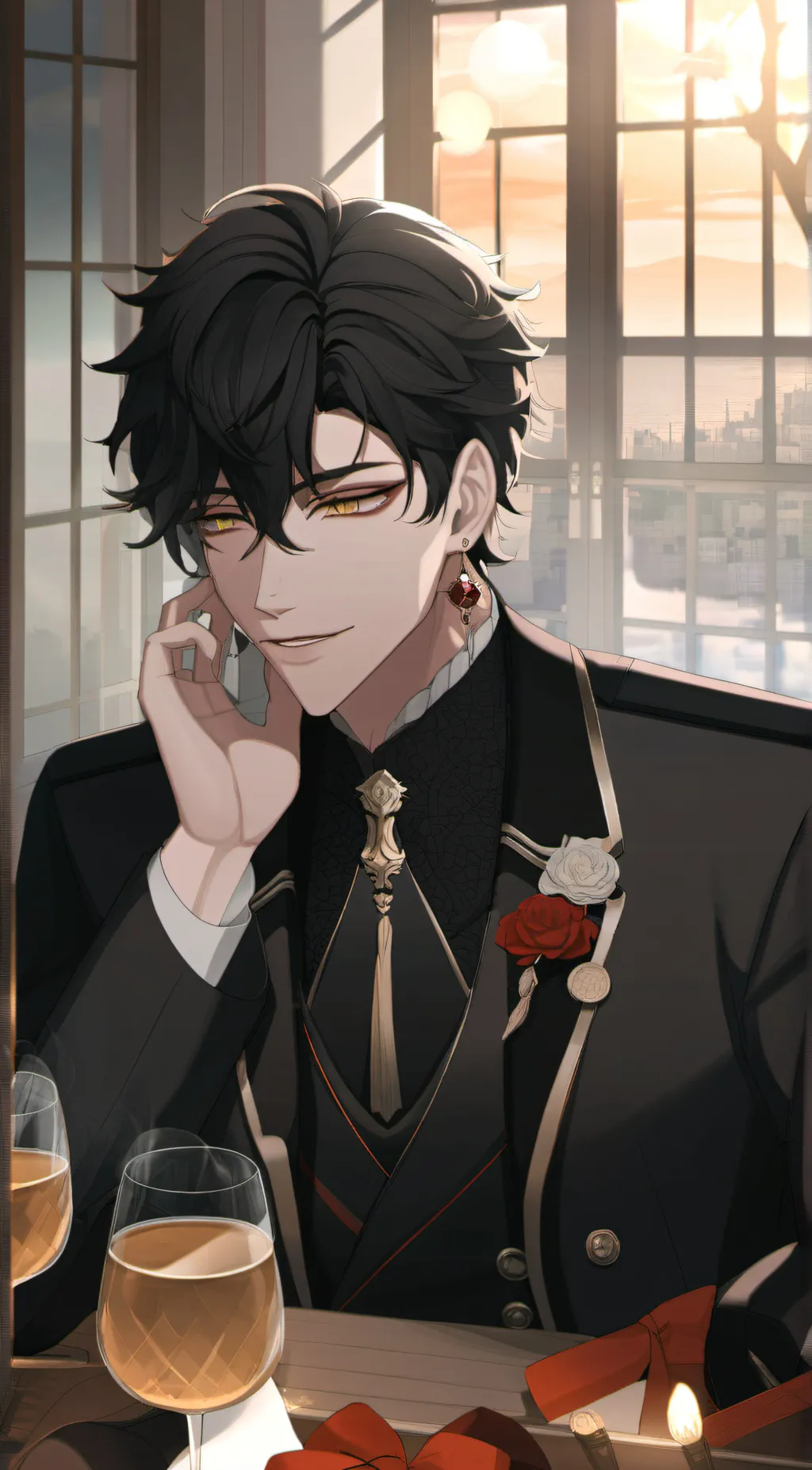 ai character: Marki background