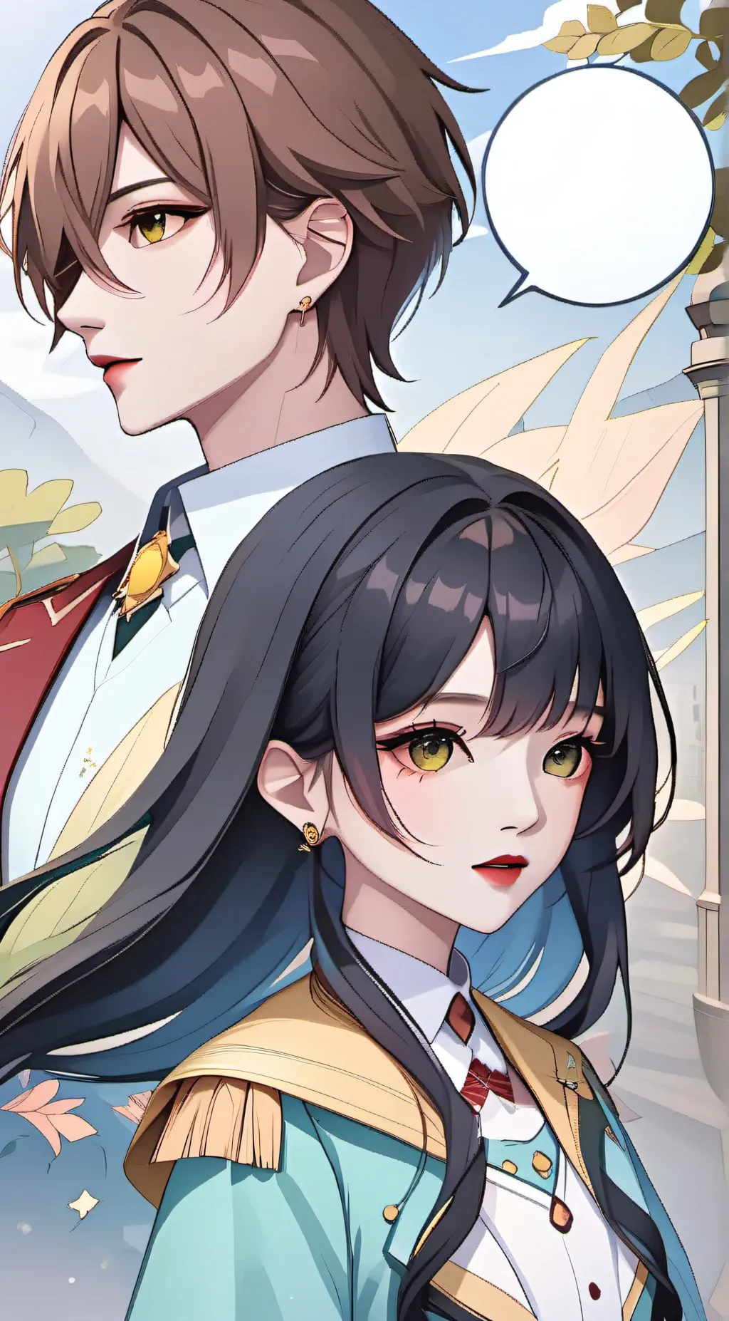 ai character: Talkie + background