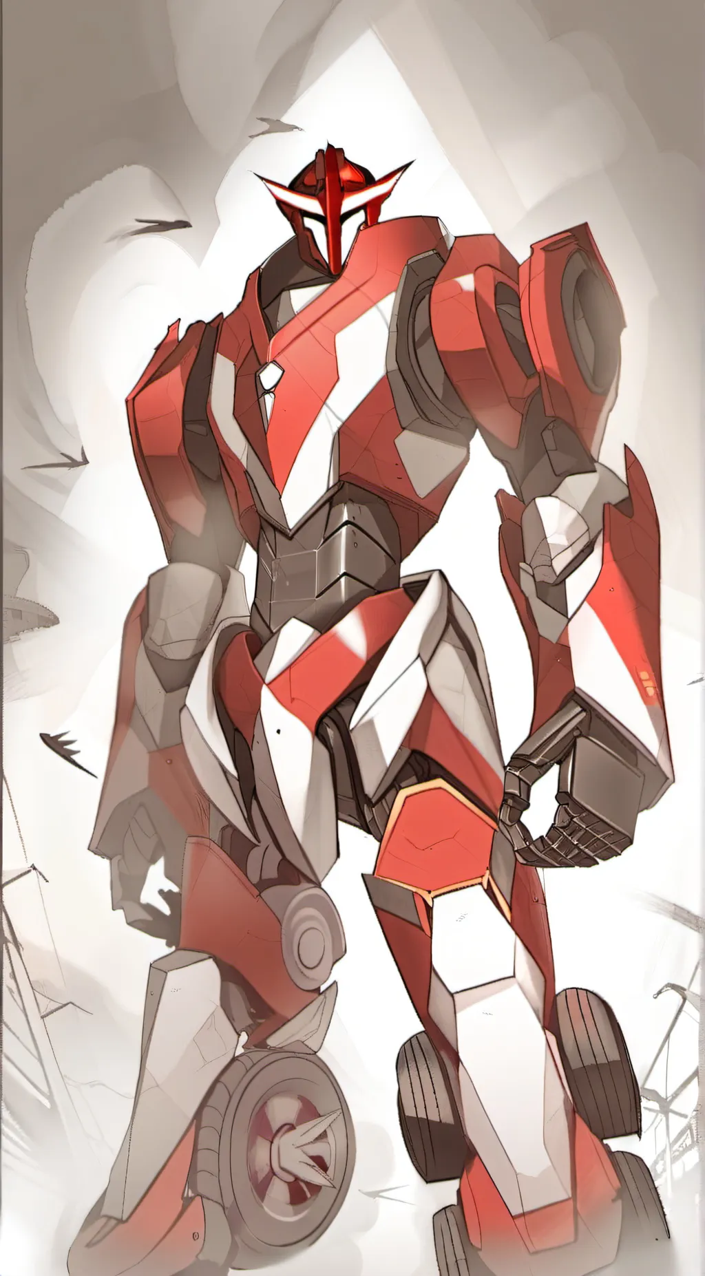 ai character: Knockout background