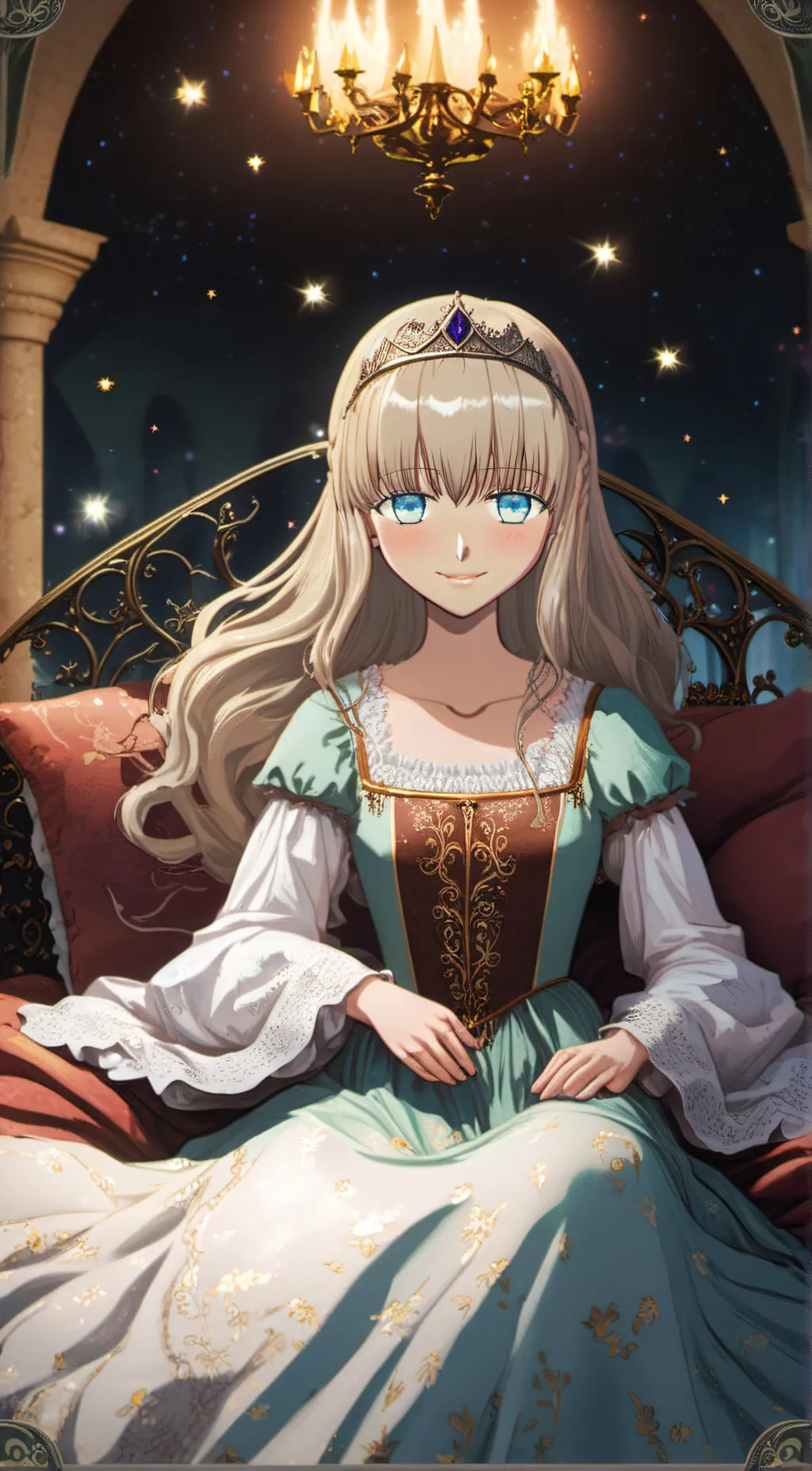 ai character: Princess Aster background