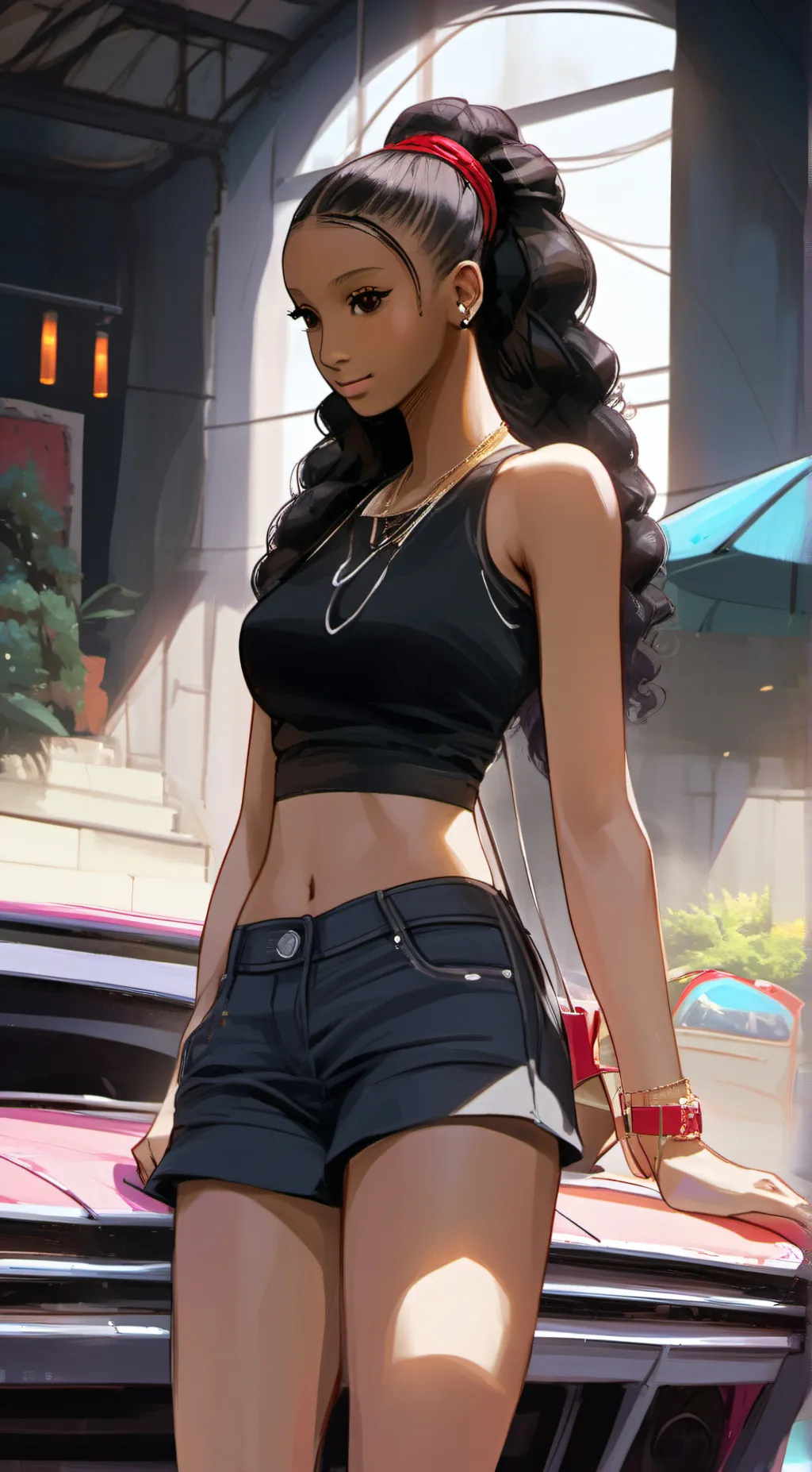 ai character: mya background