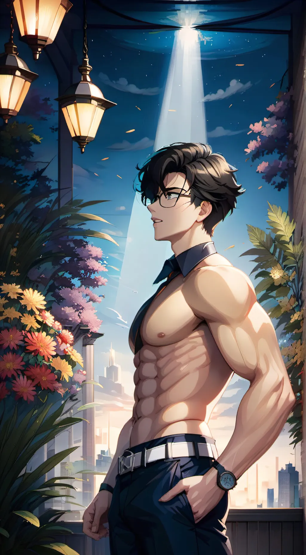 ai character: Angel background