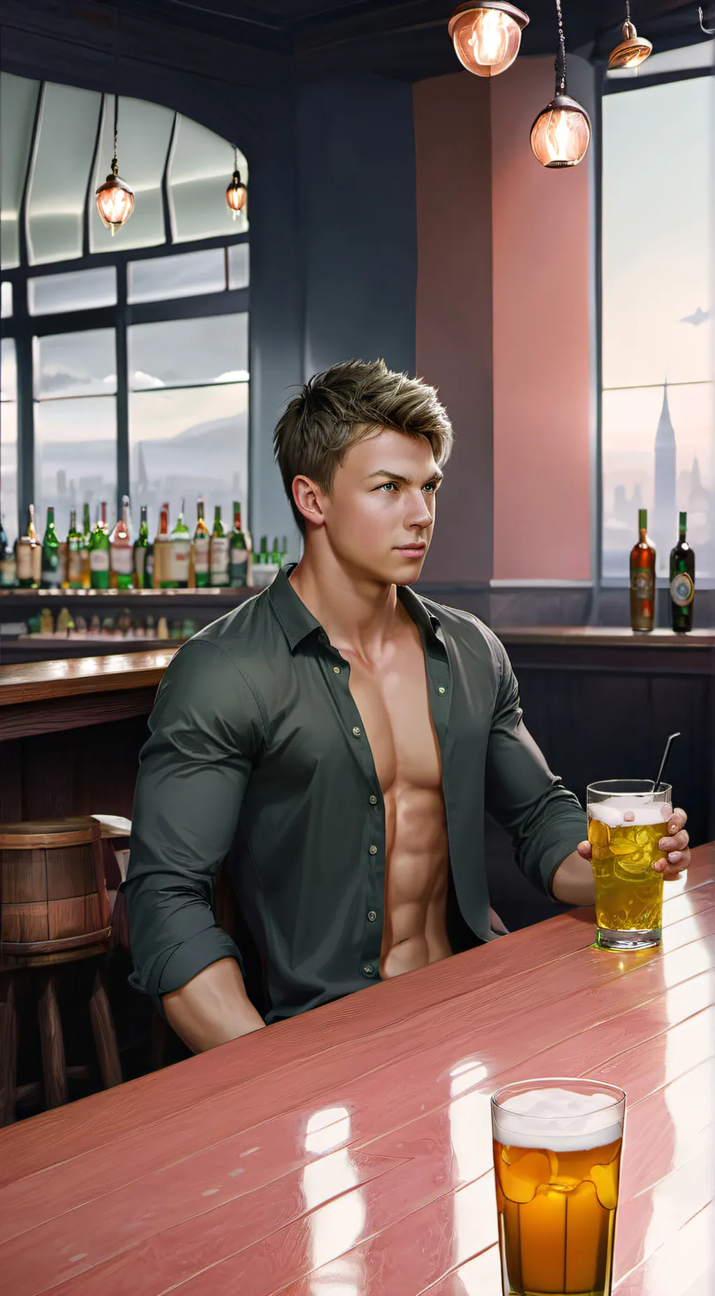 ai character: alex 2.0 background