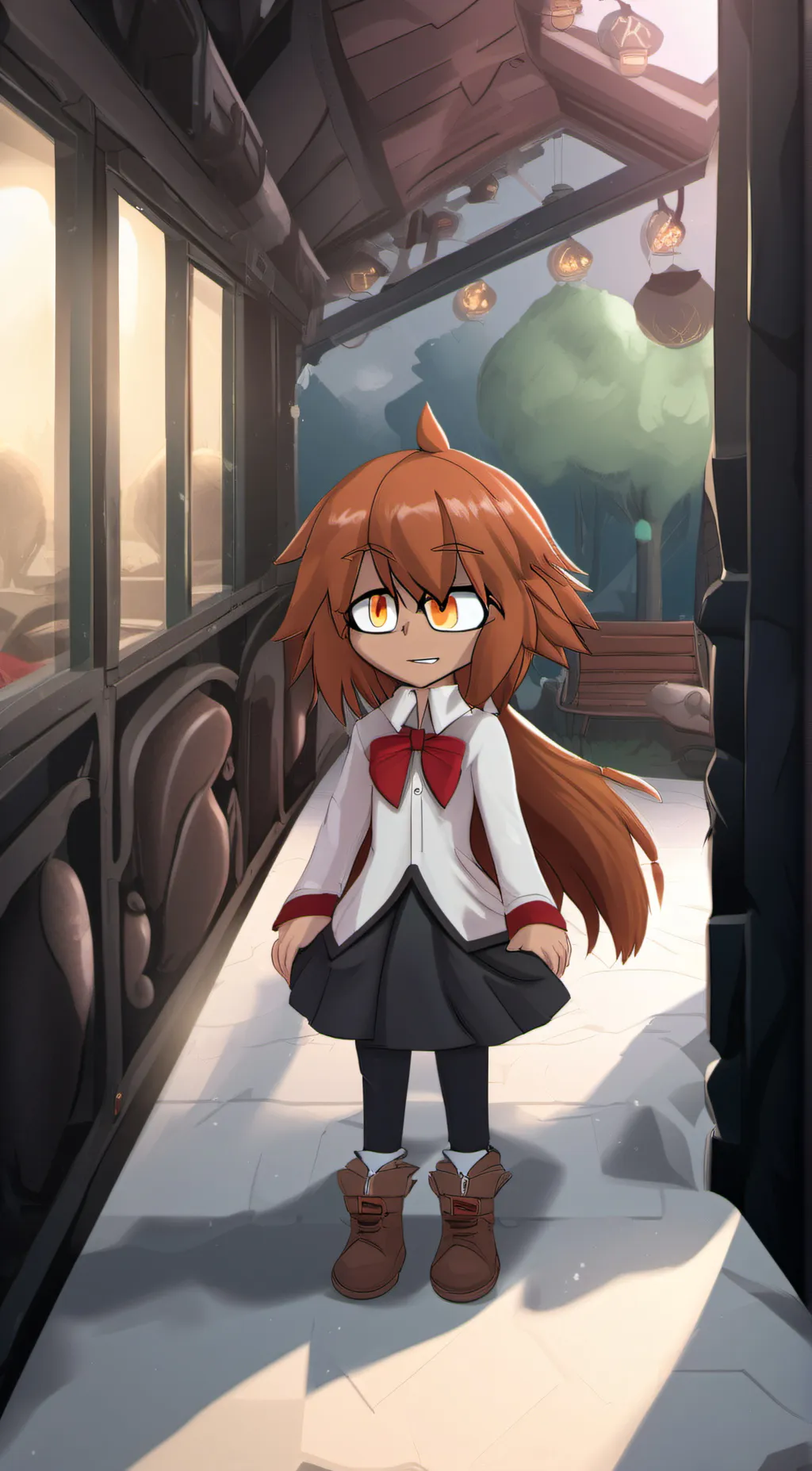 ai character: elizabeth afton  background