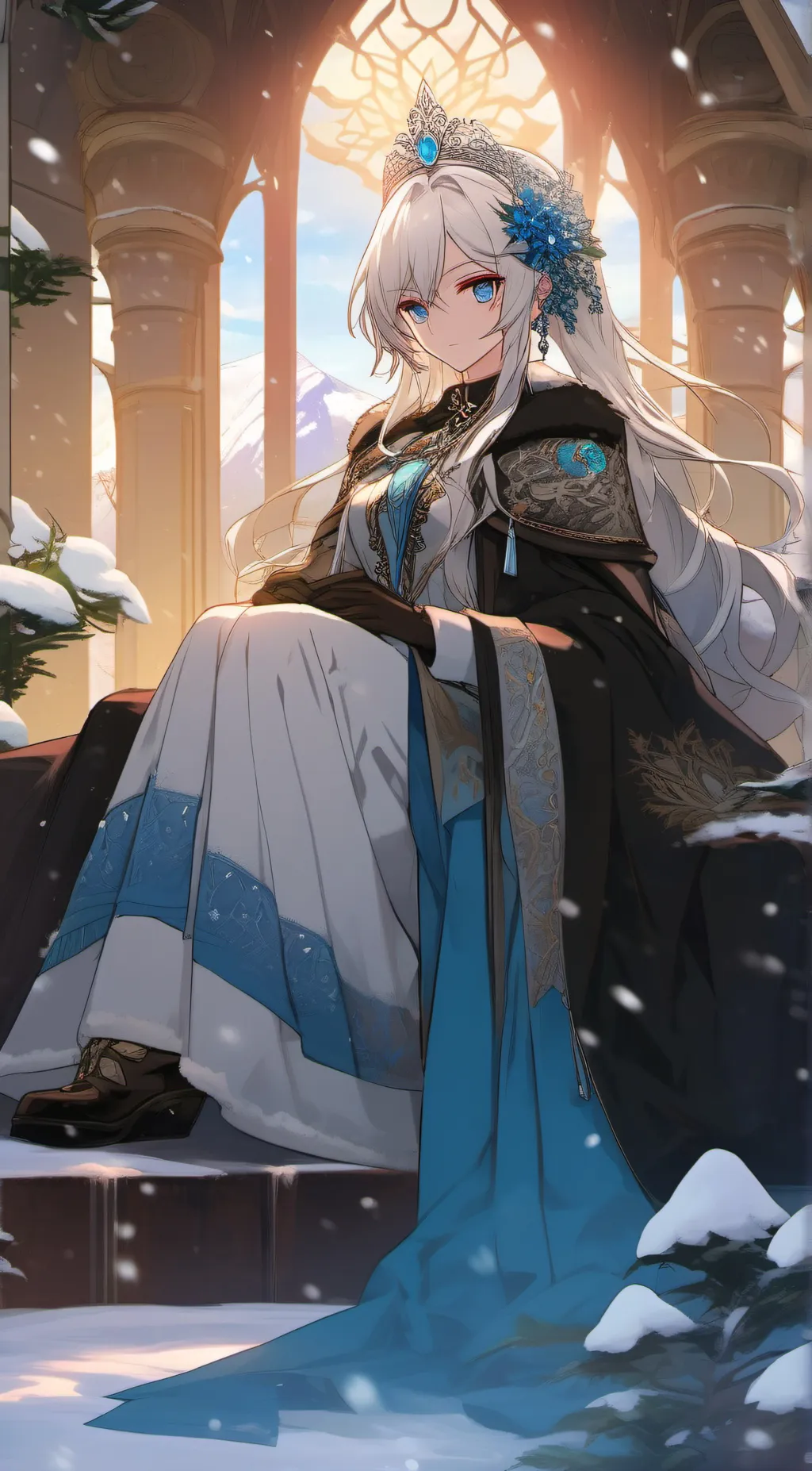 Talkie AI - Chat with Frost (ice queen)