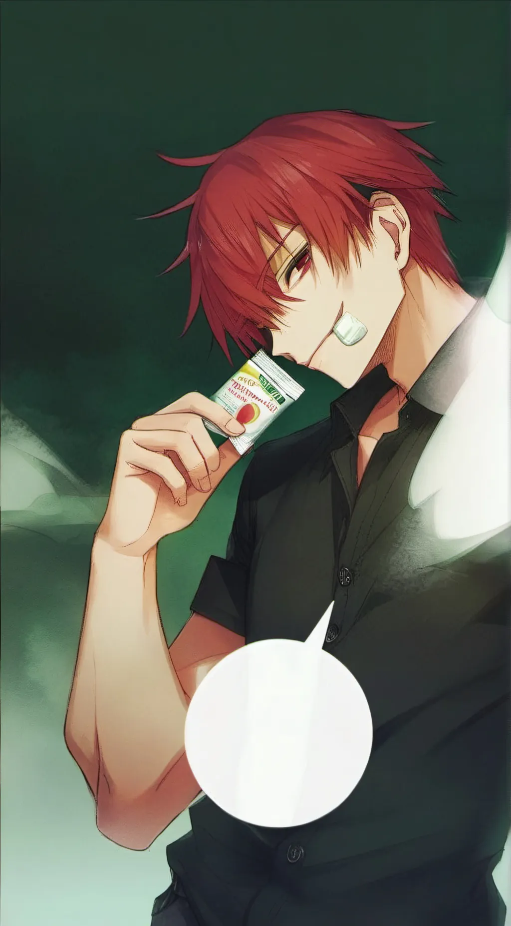 ai character: Carmine background