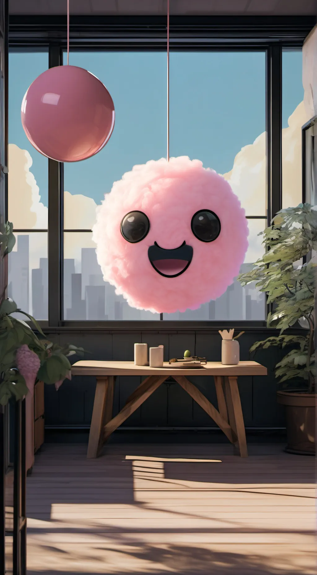 ai character: Puffball (PB)  background