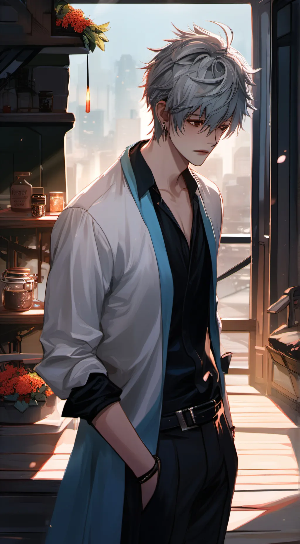 ai character: Axel background