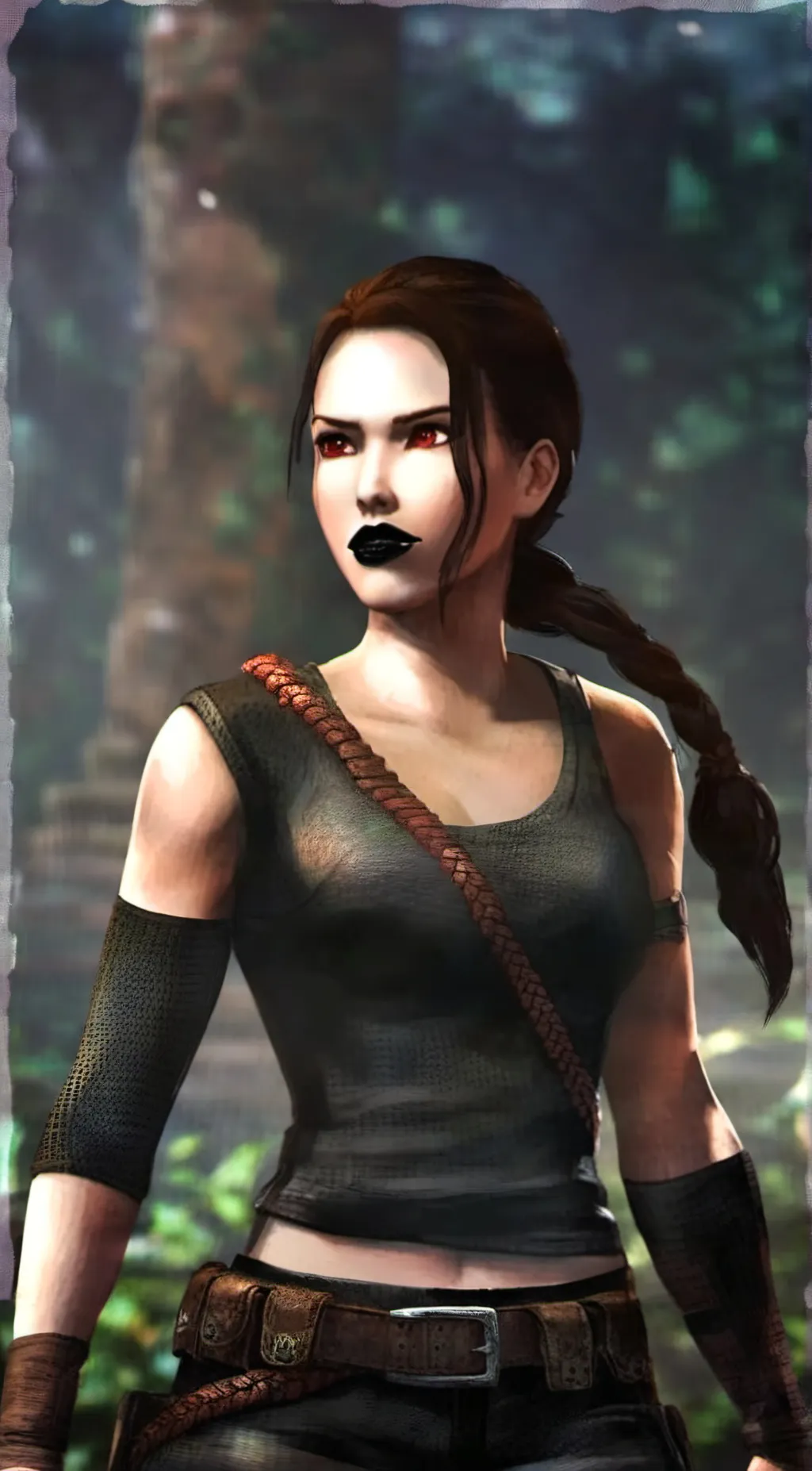 ai character: Lara.exe  background