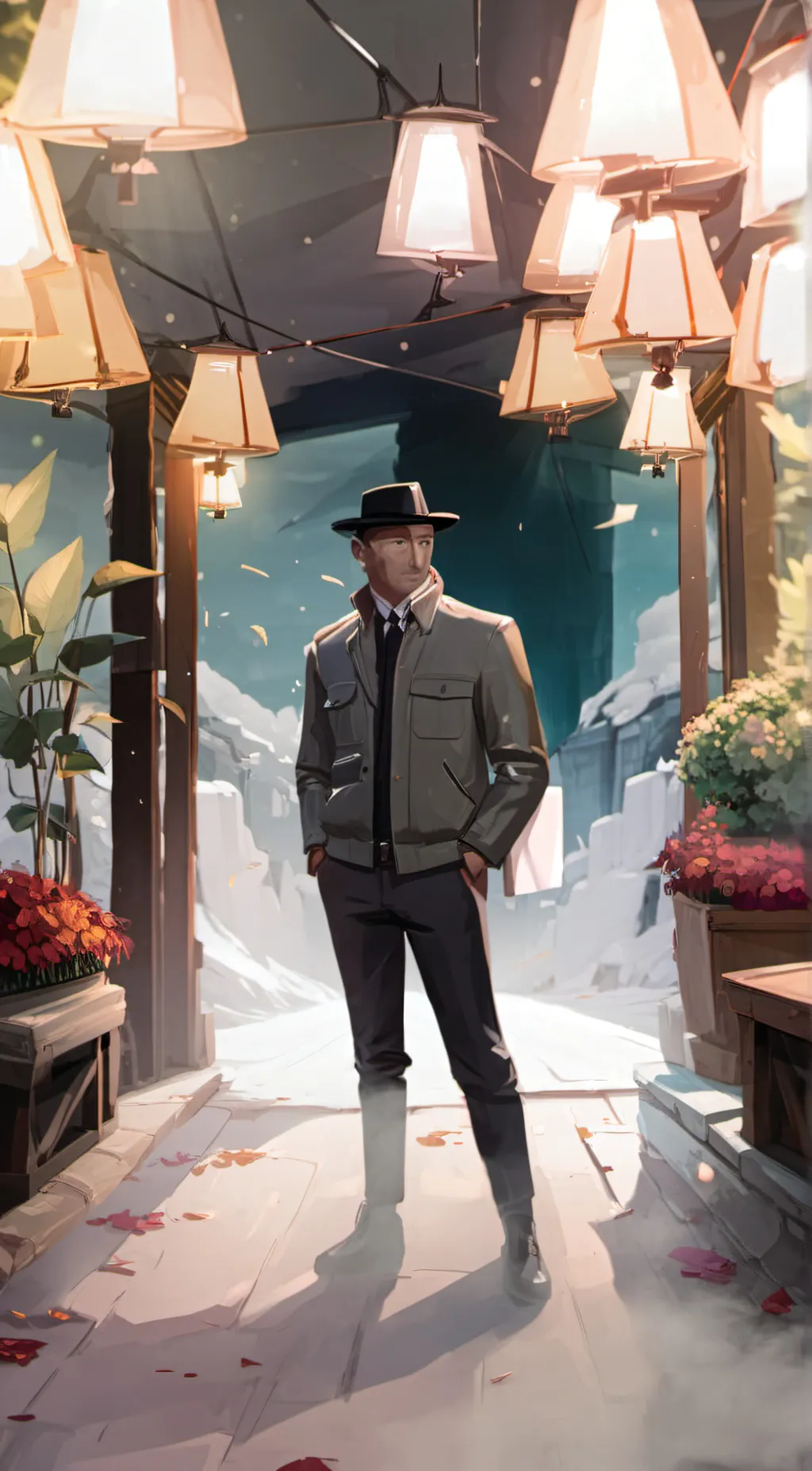 ai character: talkie background