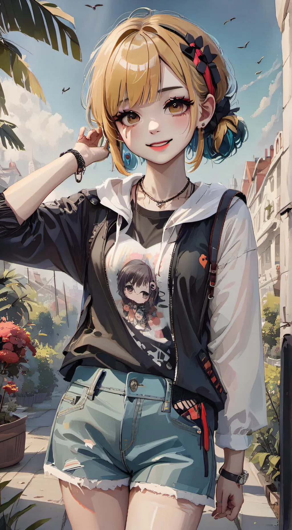 ai character: Lay background