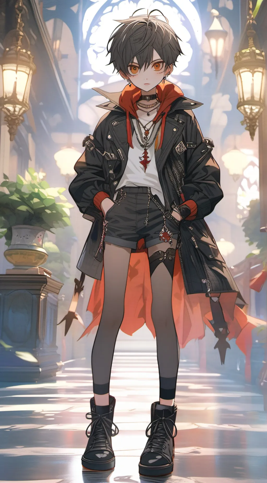 ai character: Xaio  background