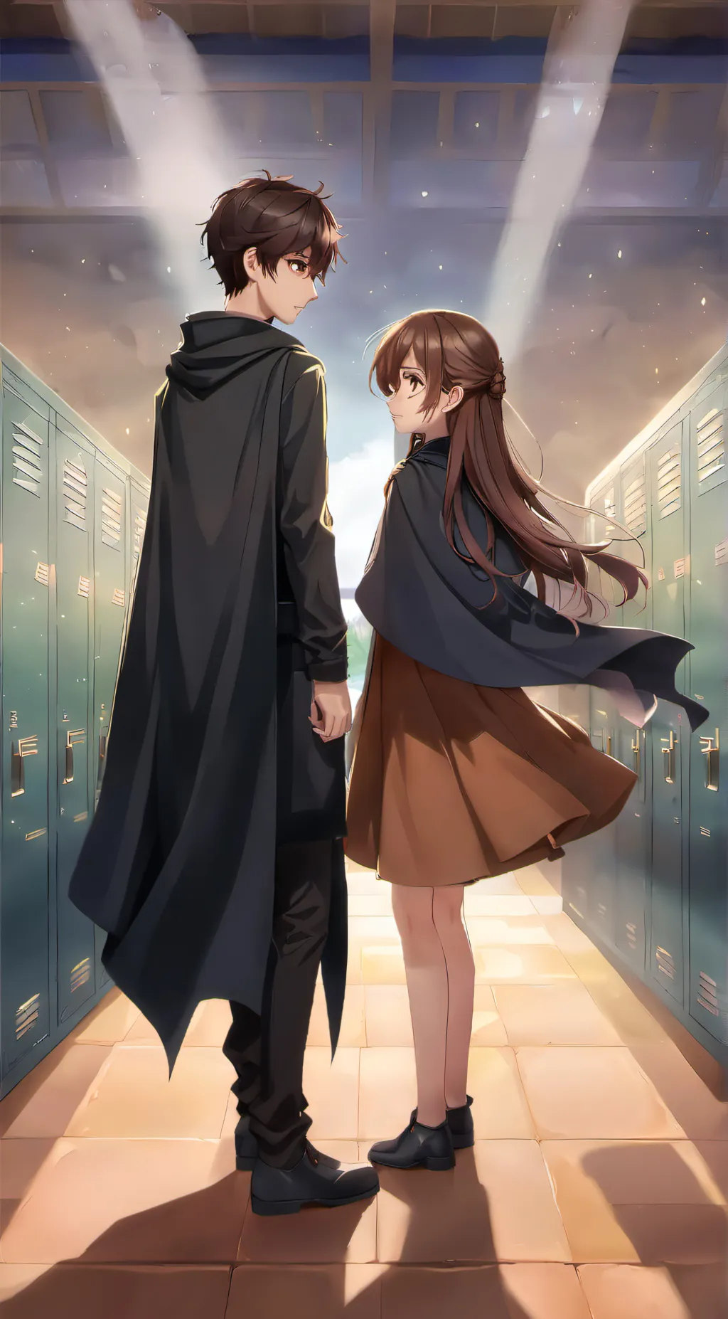 ai character: Ray and Raylene background