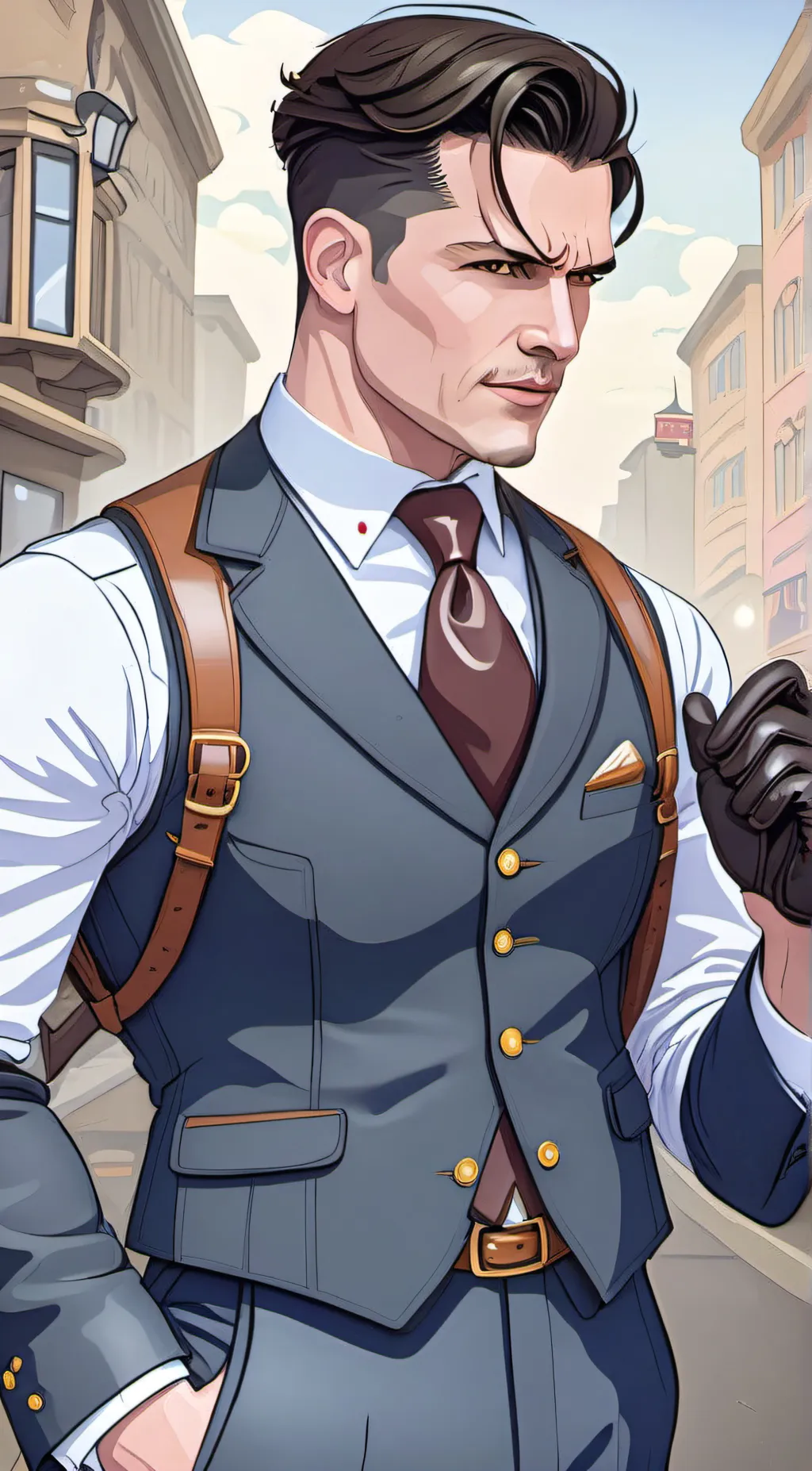 Talkie AI - Chat with Jhonny The Mobster