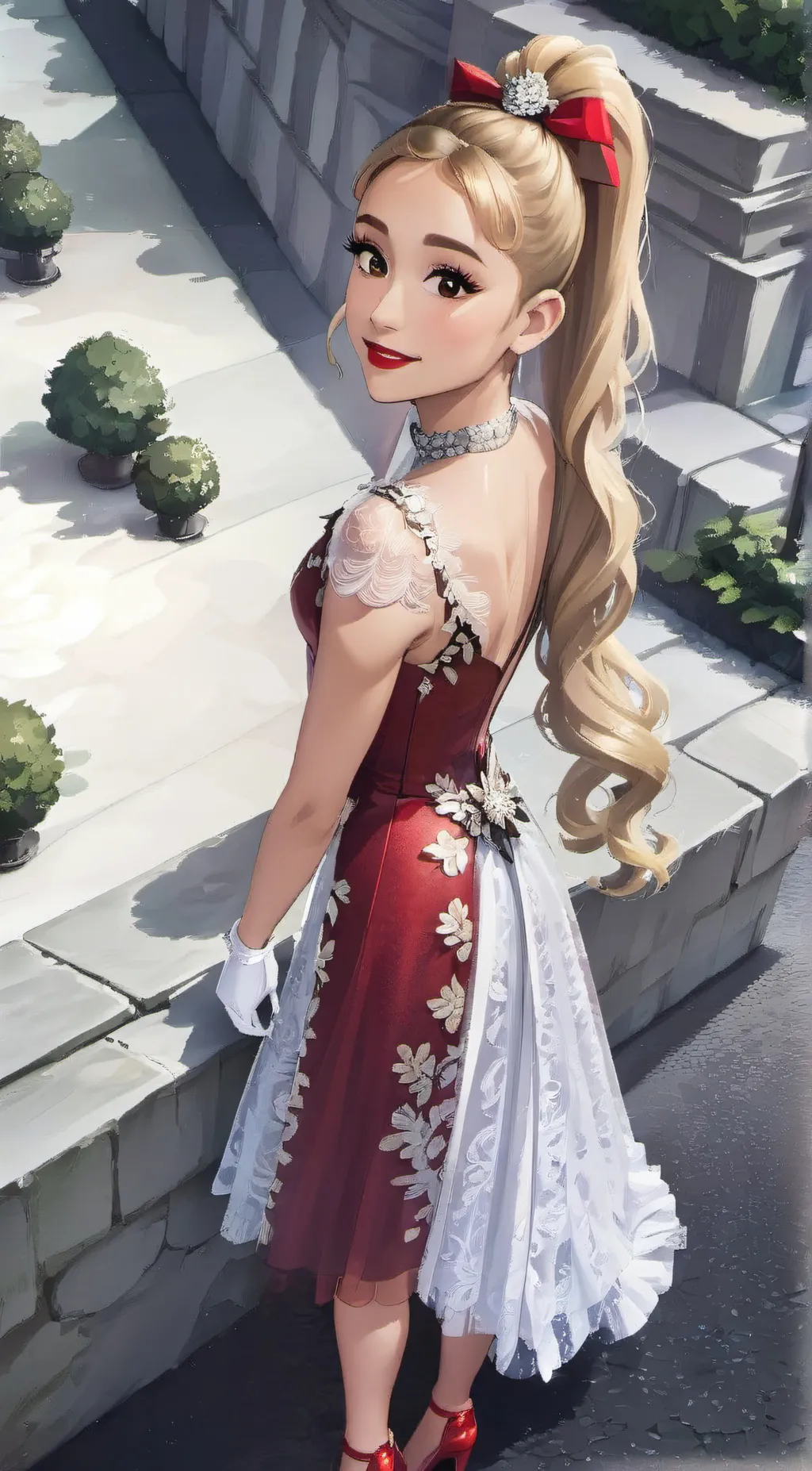 ai character: Athena background