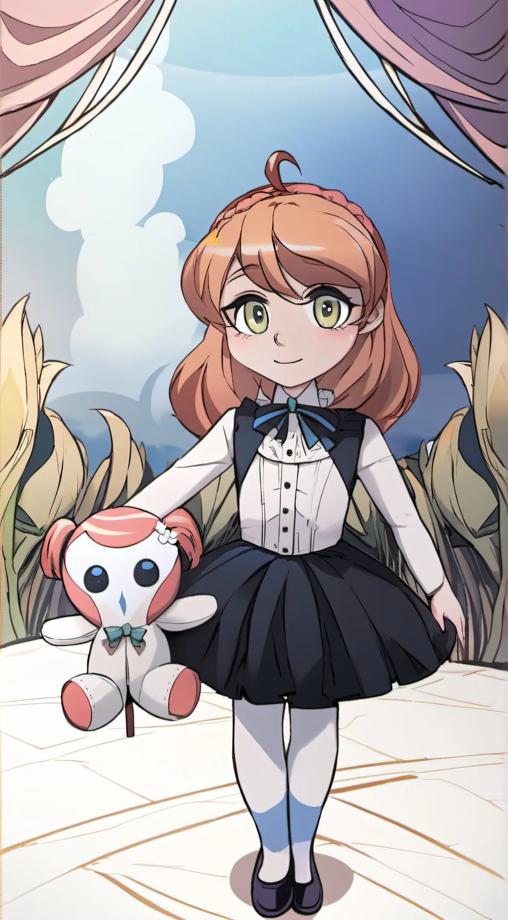 ai character: elizabeth afton  background