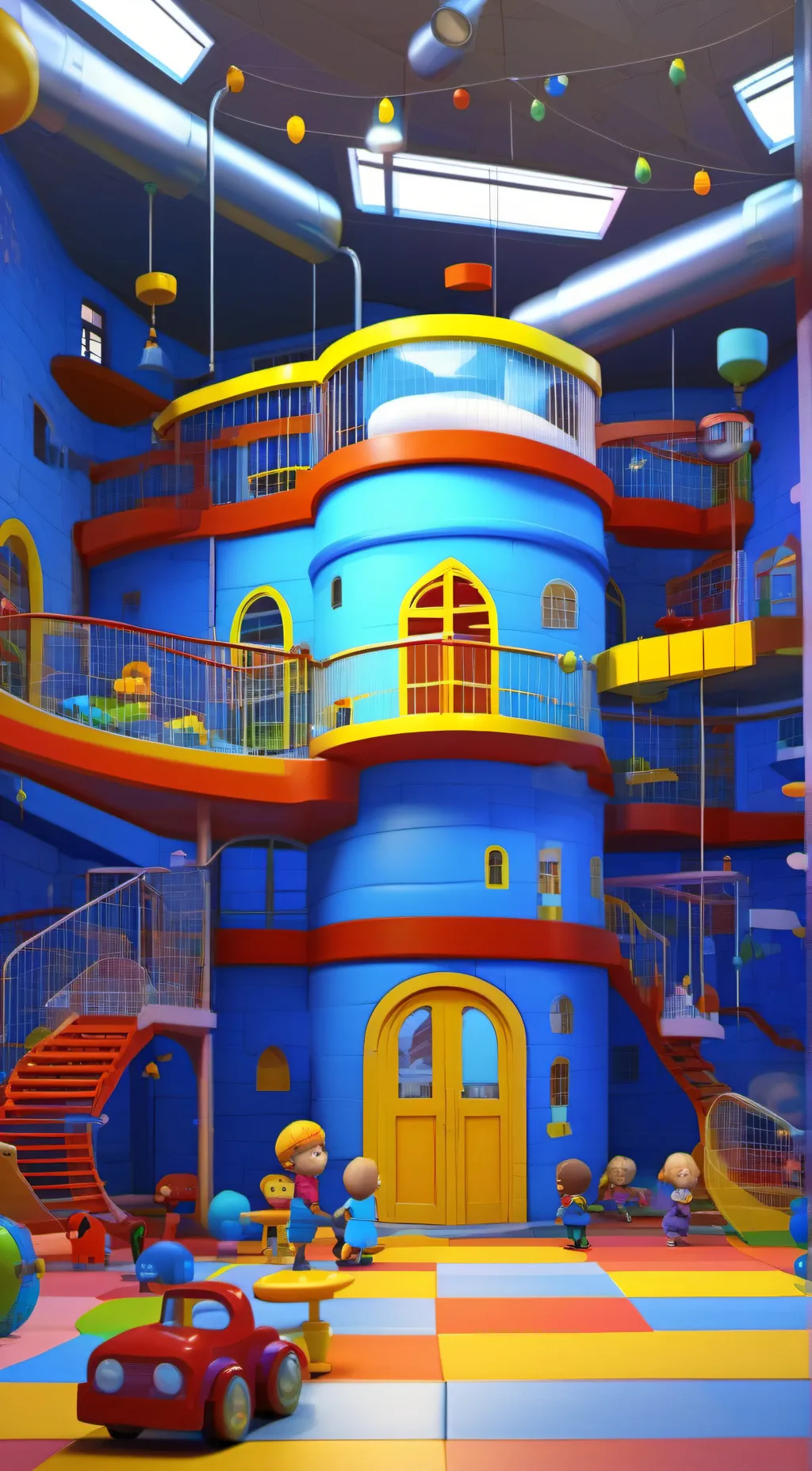 ai character: ★Sundrop ★ background