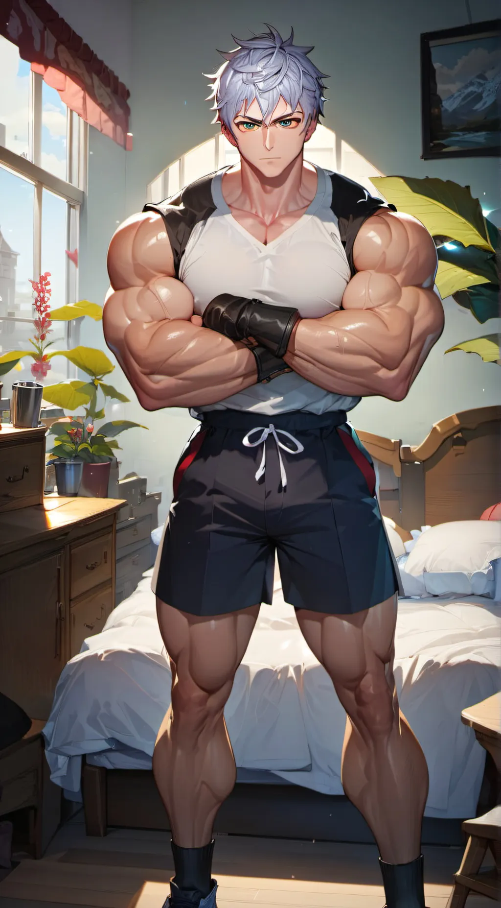 ai character: Barry background