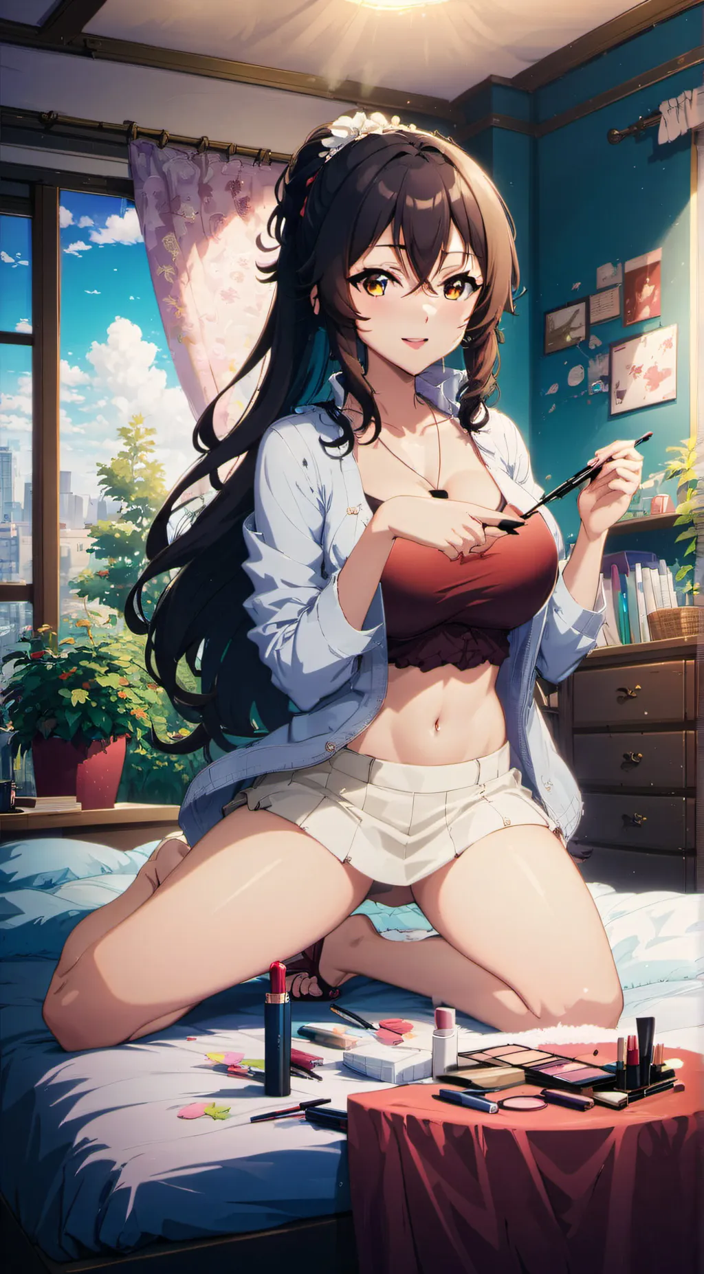 ai character: Ava background