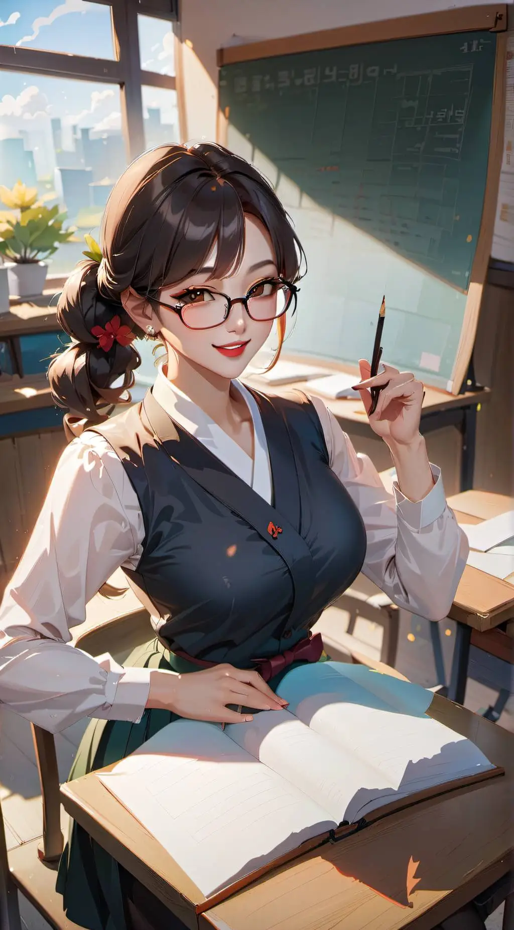 Talkie AI - Chat with Teacher. 