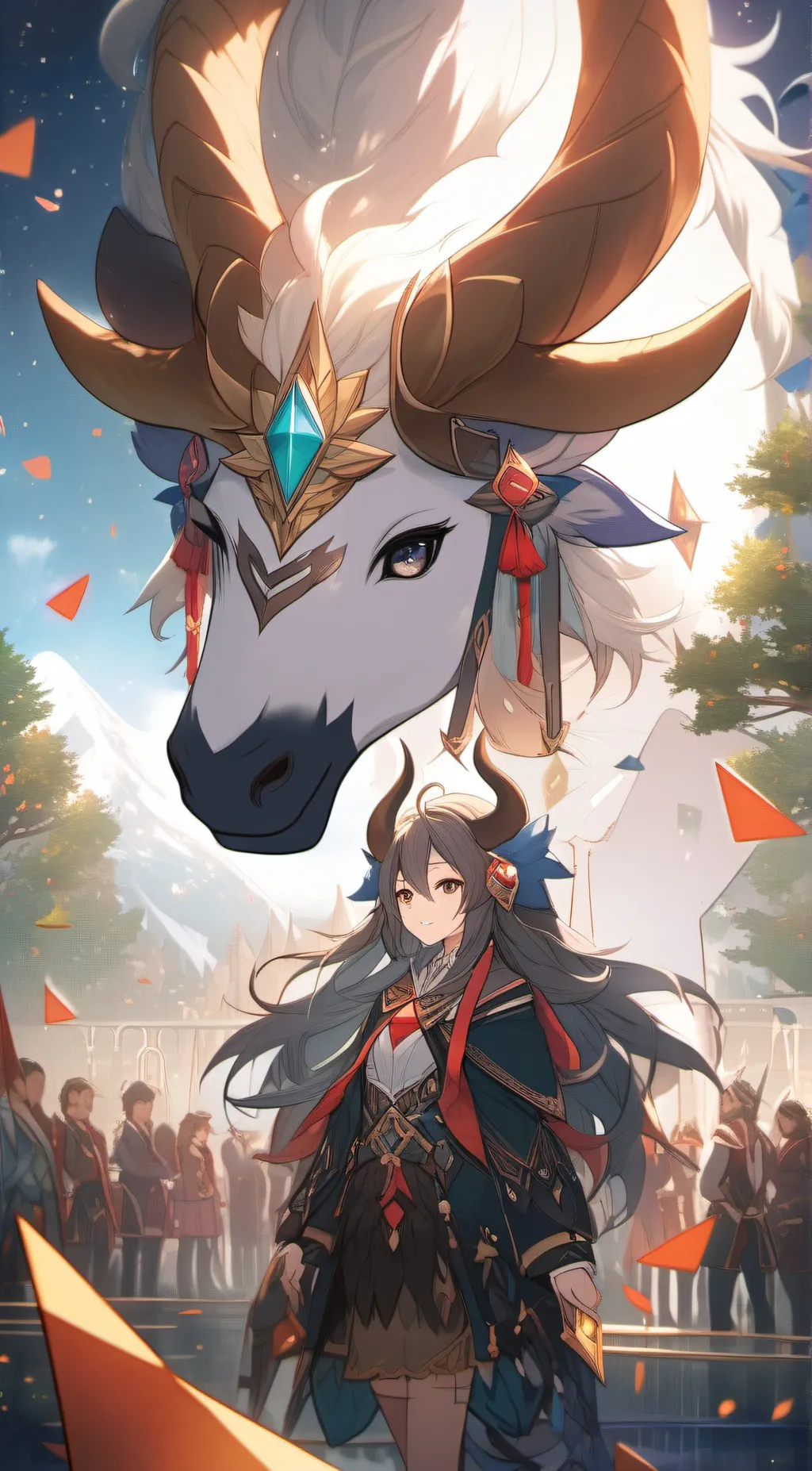 ai character: Eva background