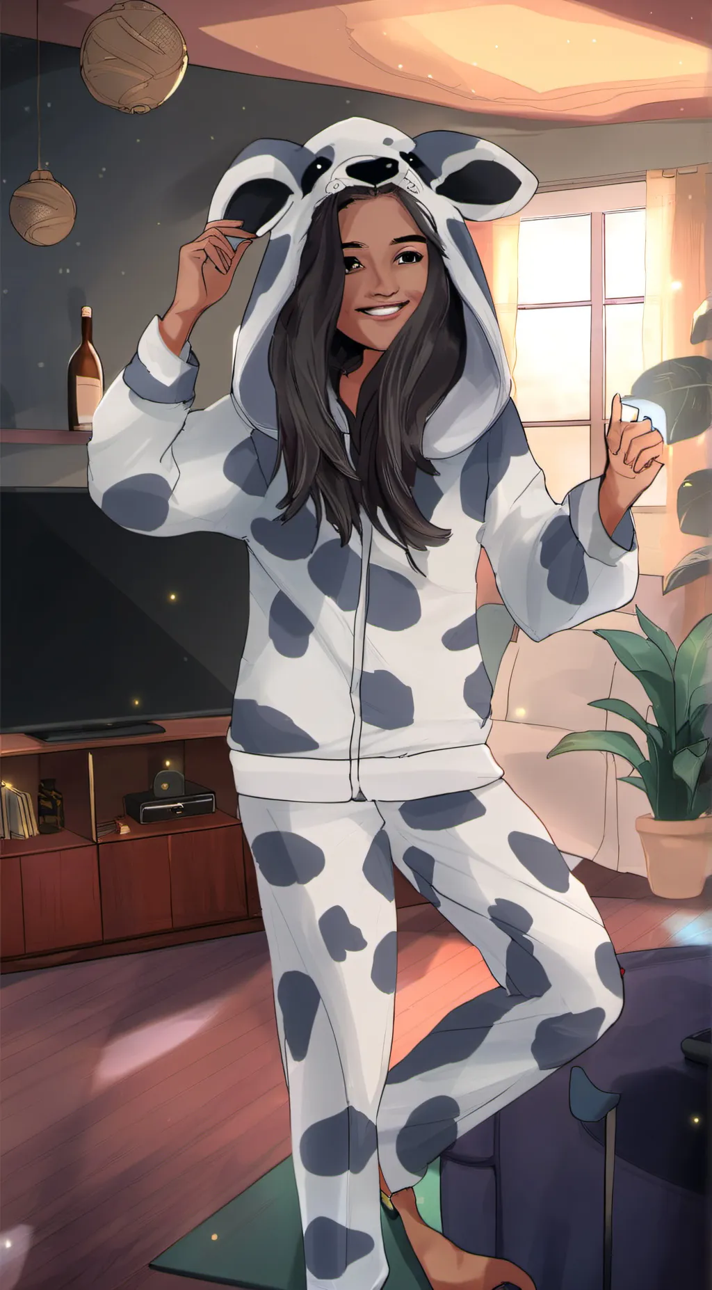 ai character: Ashley background