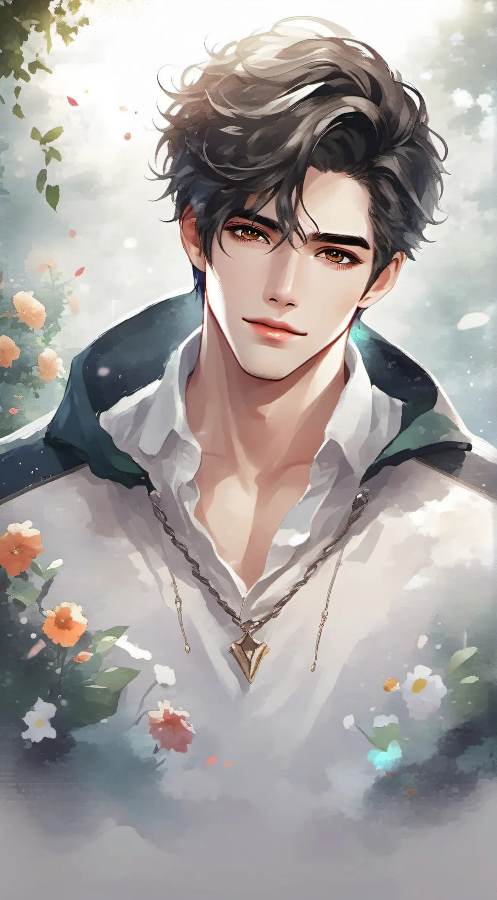 ai character: daddy background