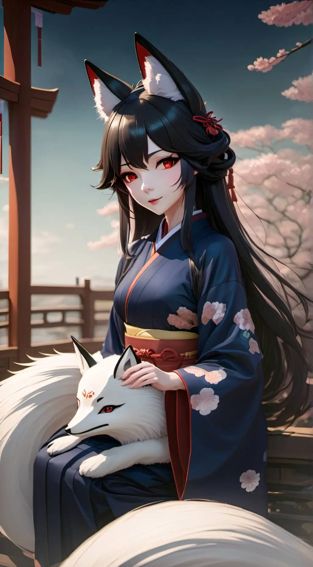 ai character: Yukiko background