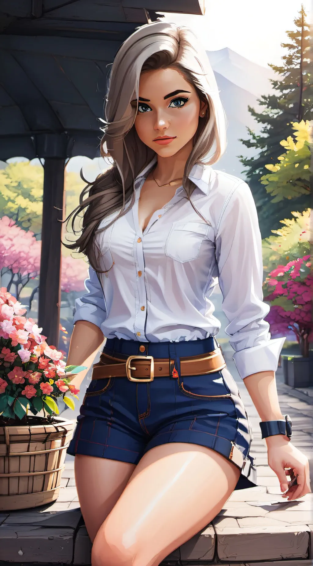 ai character: maddie background