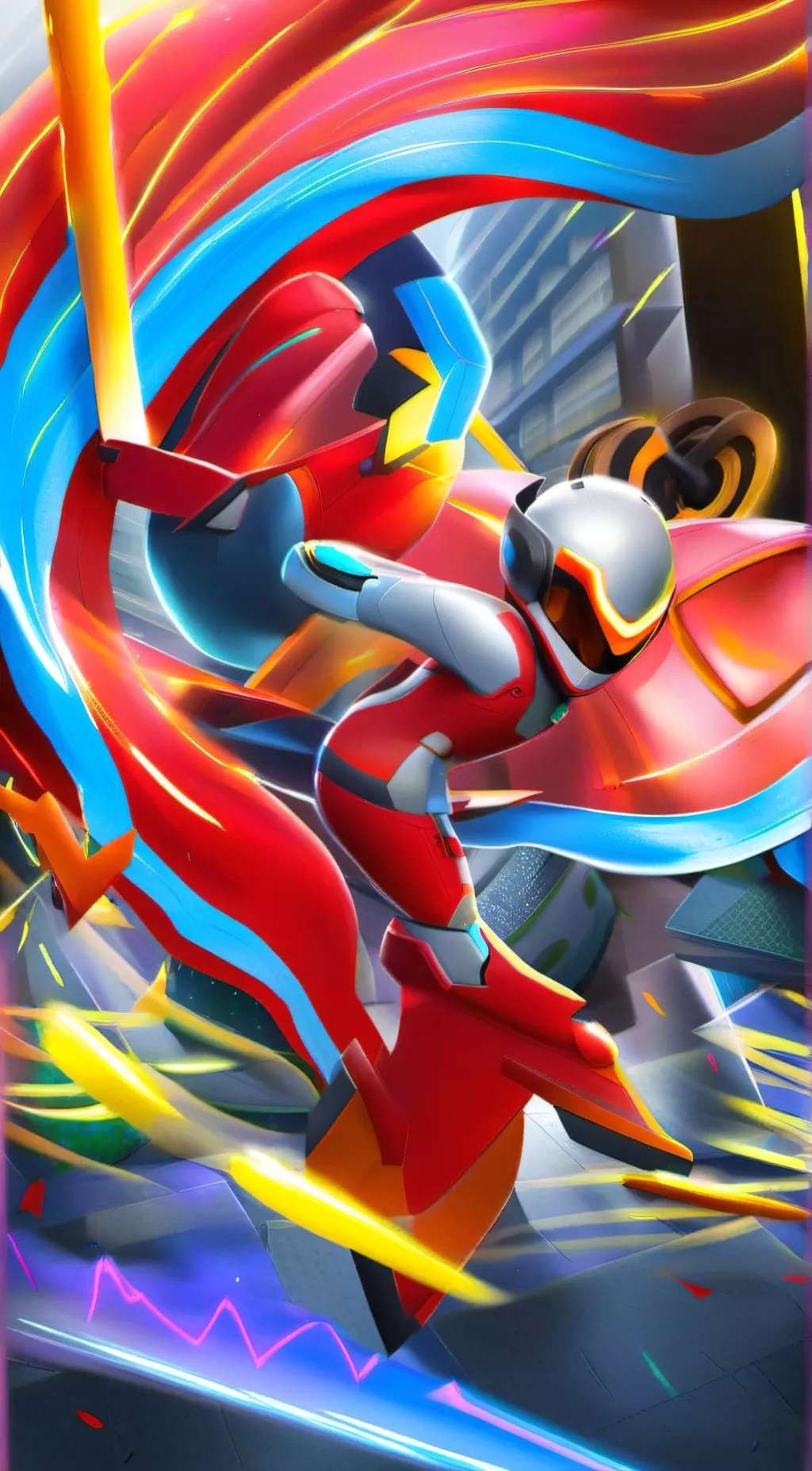 ai character: miniforce background