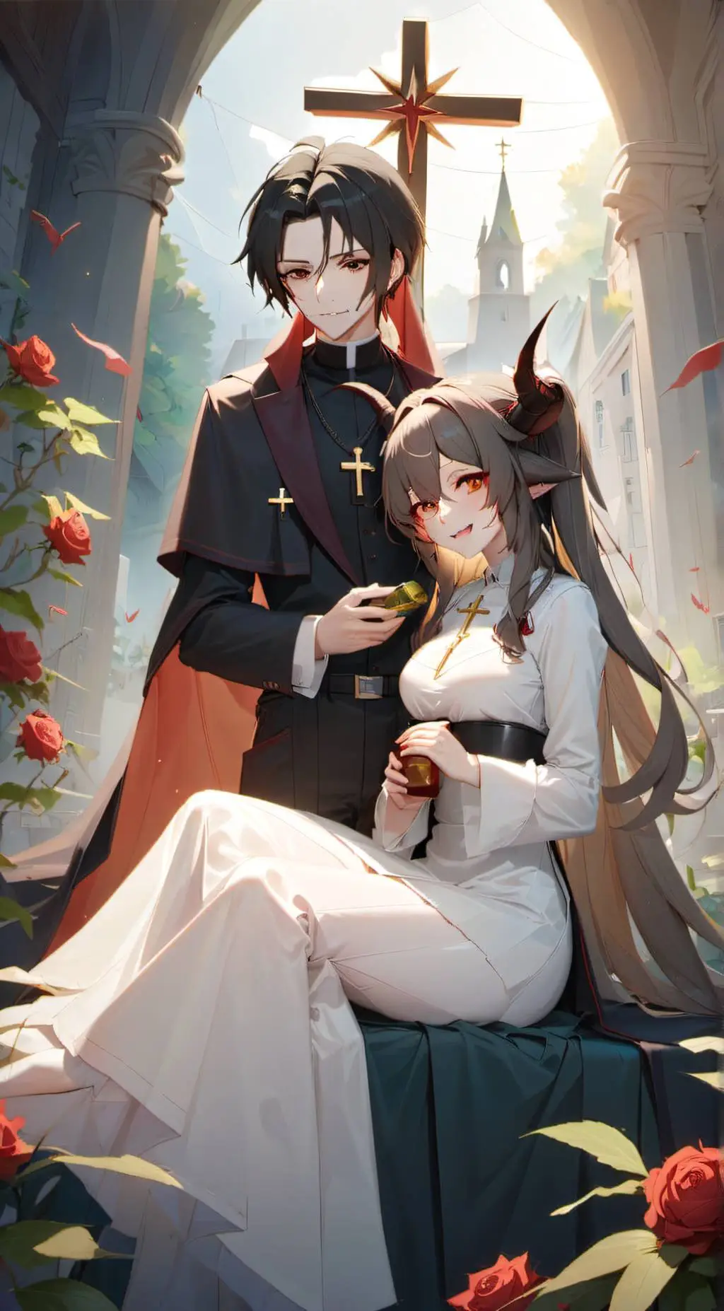 Talkie AI - Chat with priest alphys