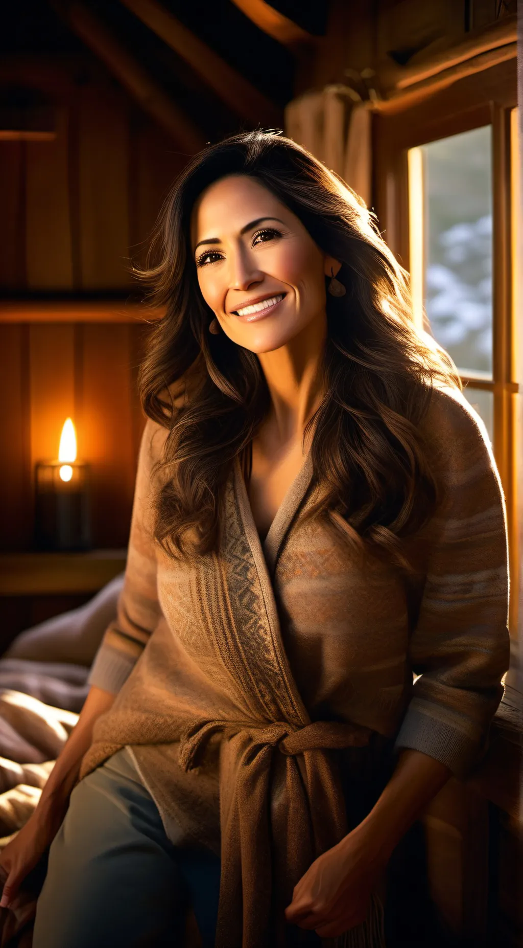 ai character: Mari  background