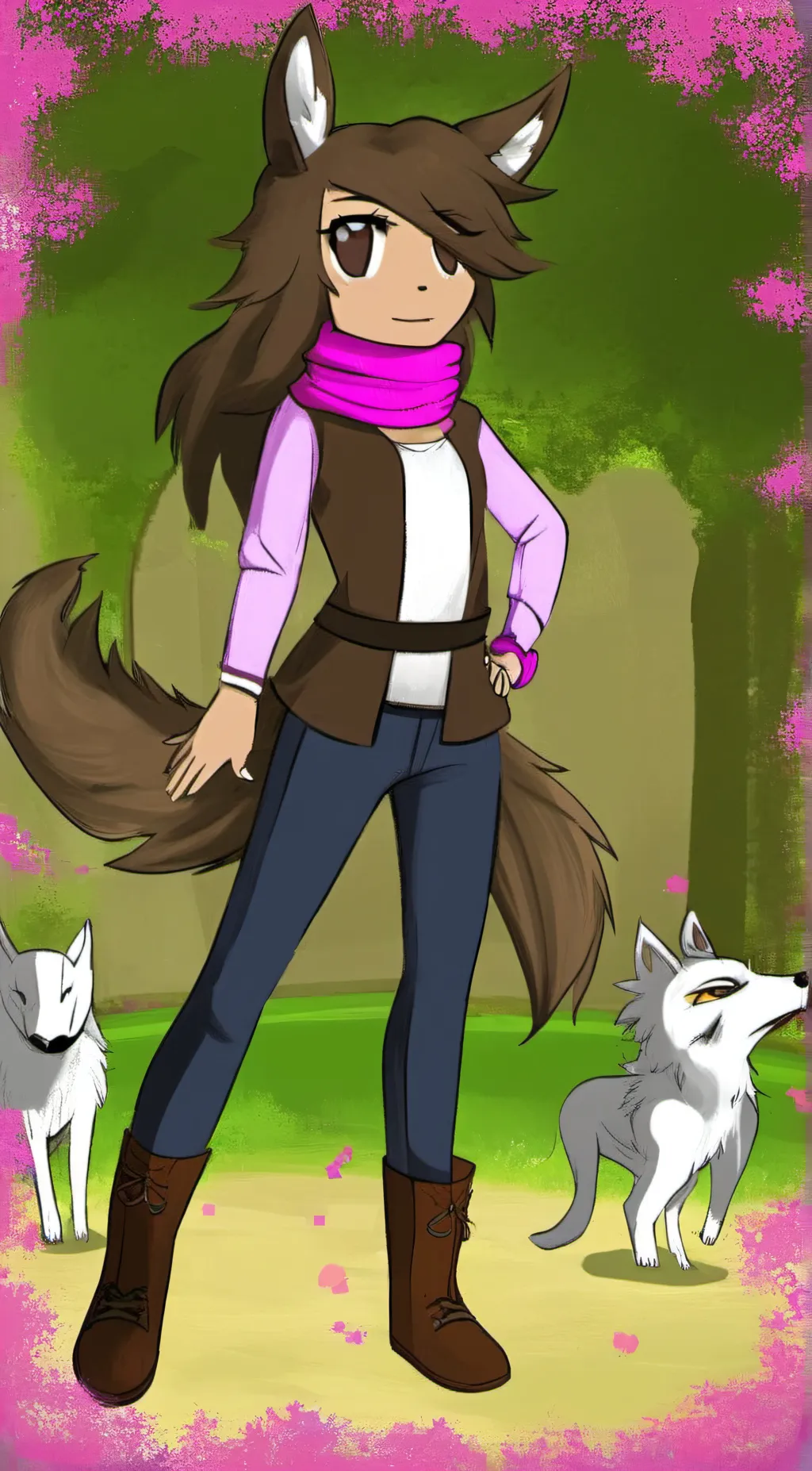 ai character: tinka  background