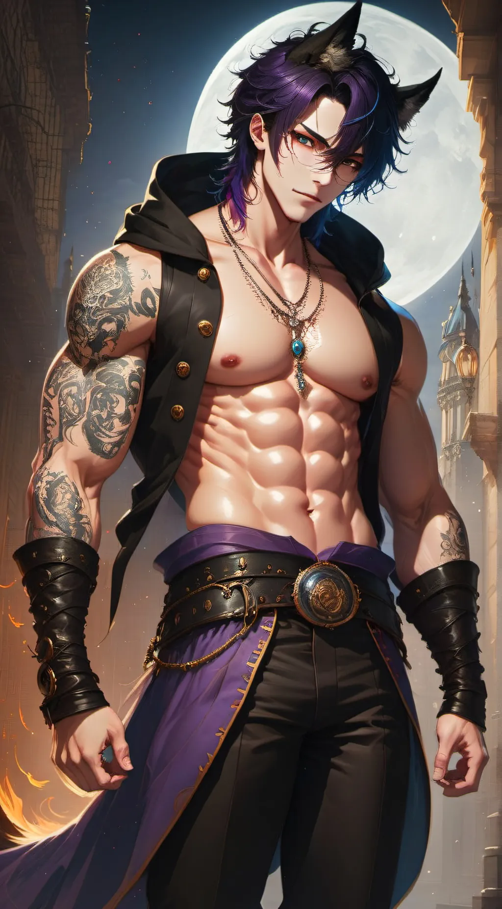 ai character: Andy background